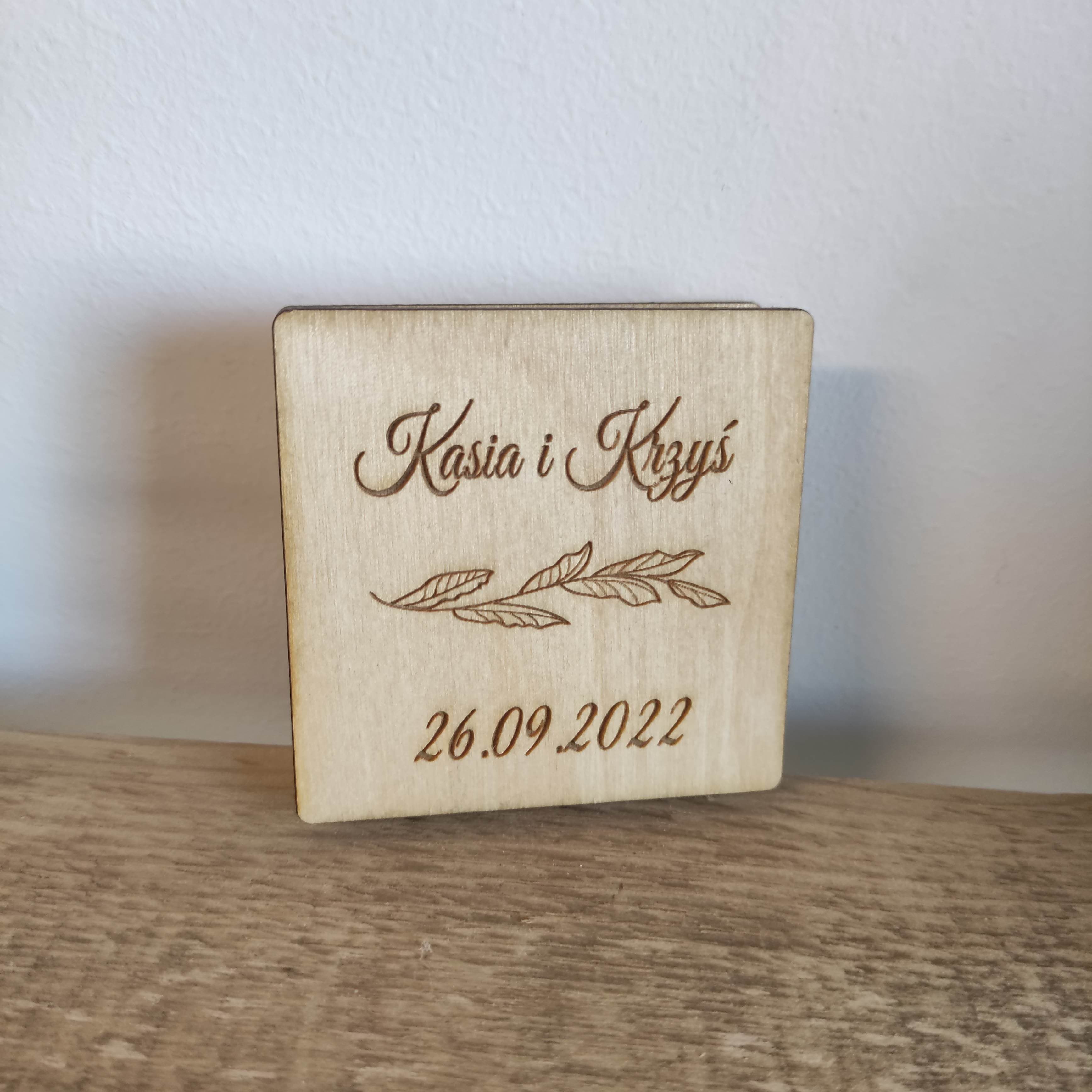 Harmonijka ze zdjęciami Podziękowania