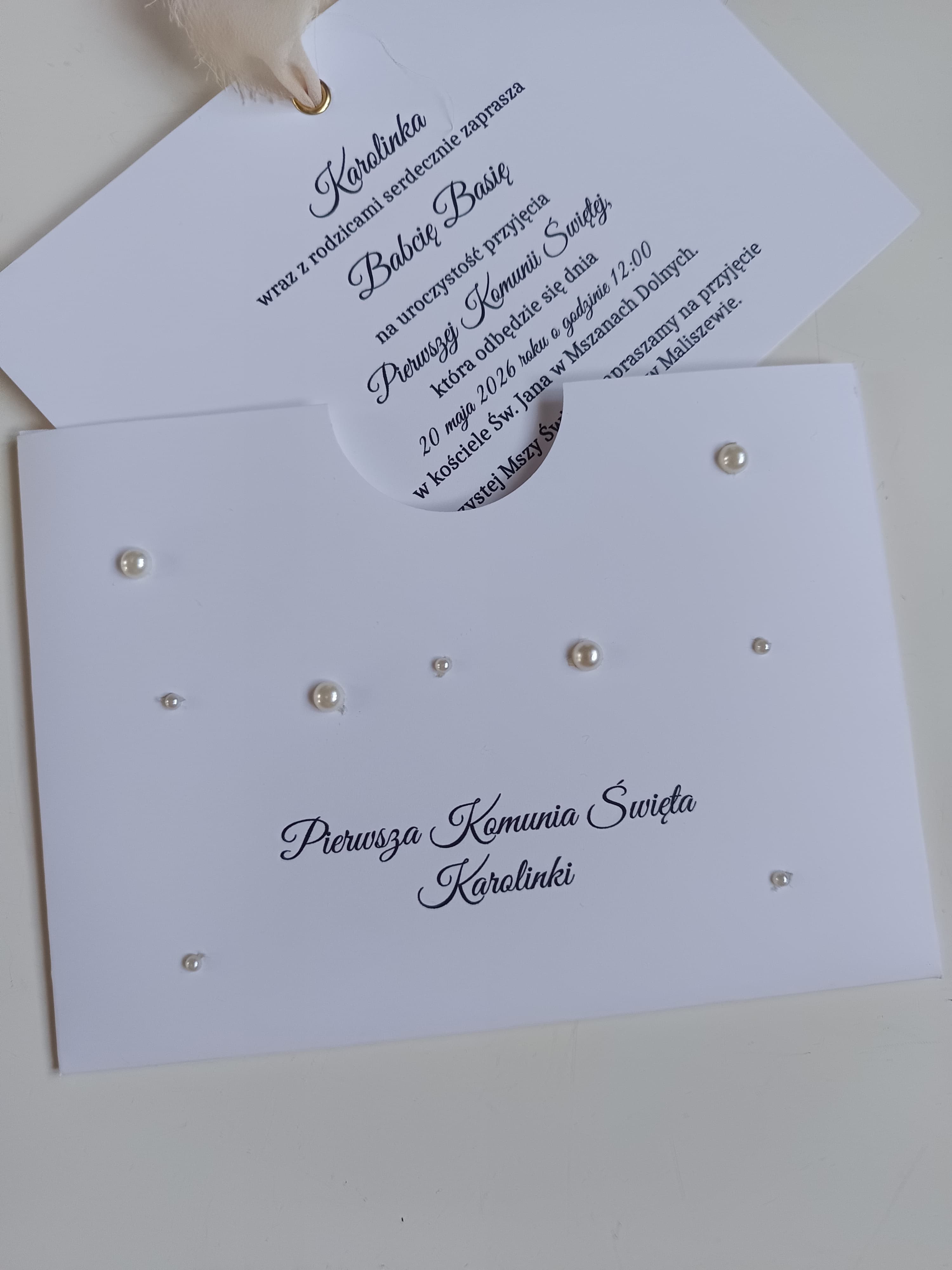 Komunia zaproszenie nr 67