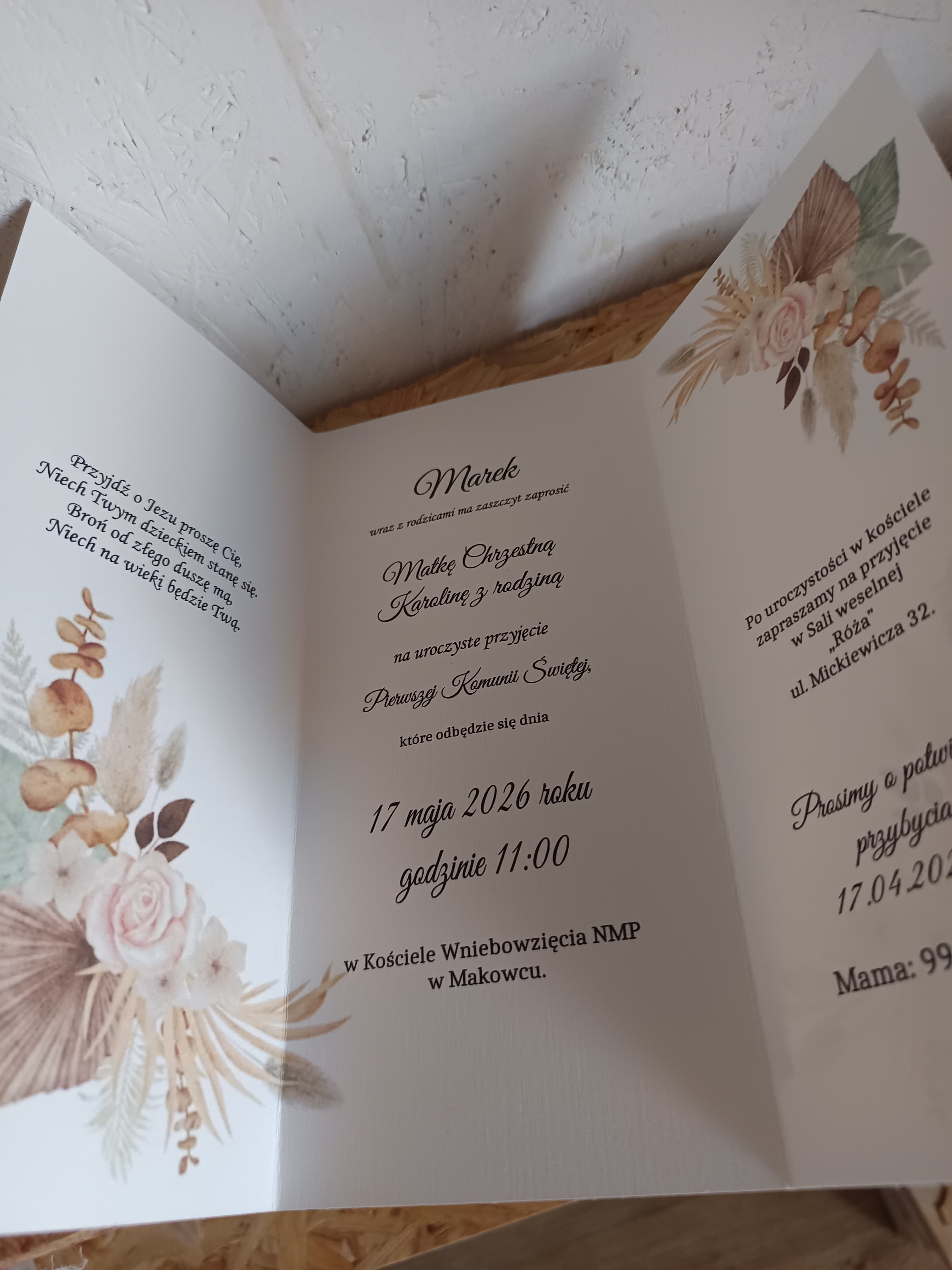 Zaproszenia w pudełku