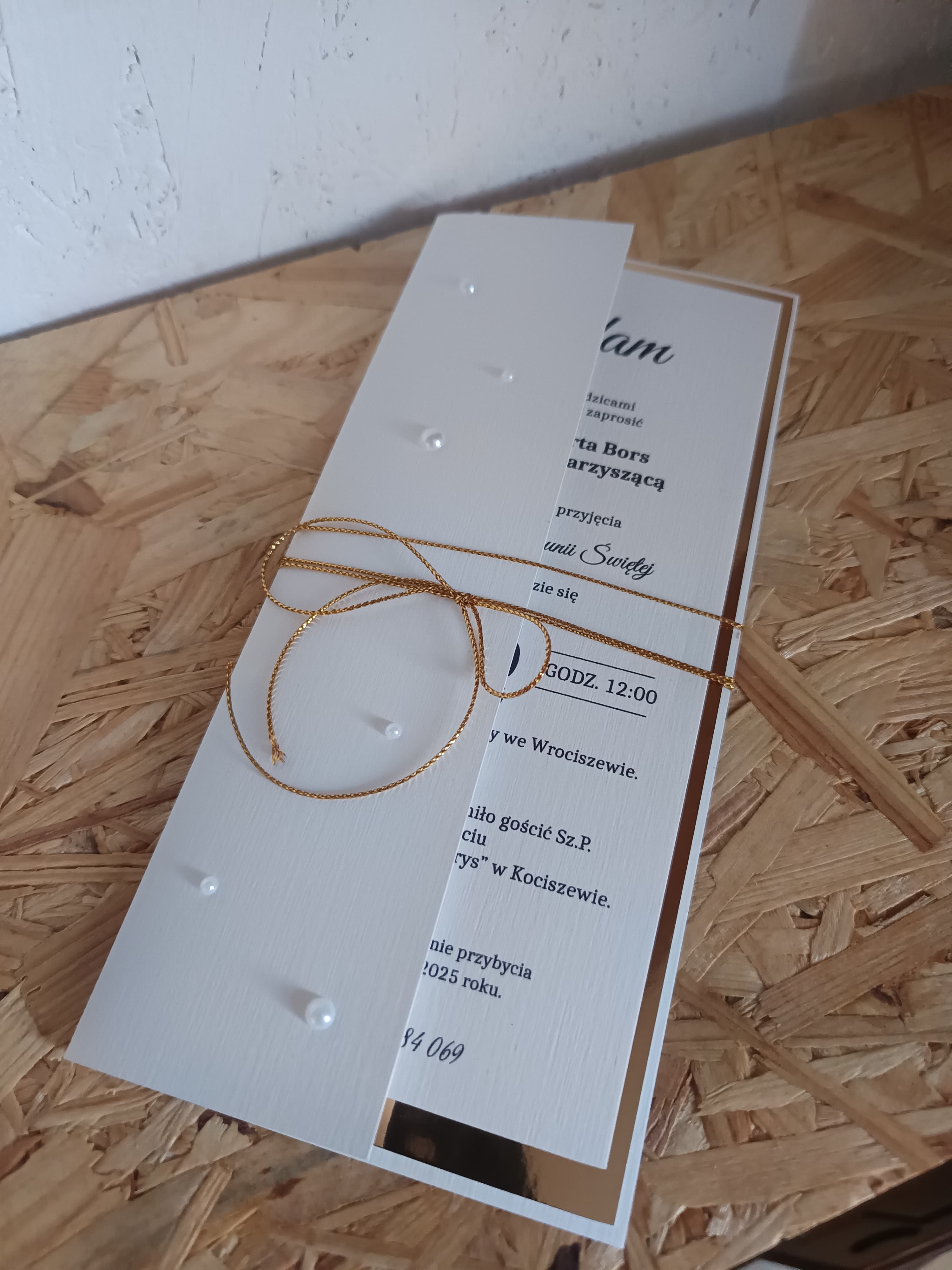 Komunia zaproszenie nr 69