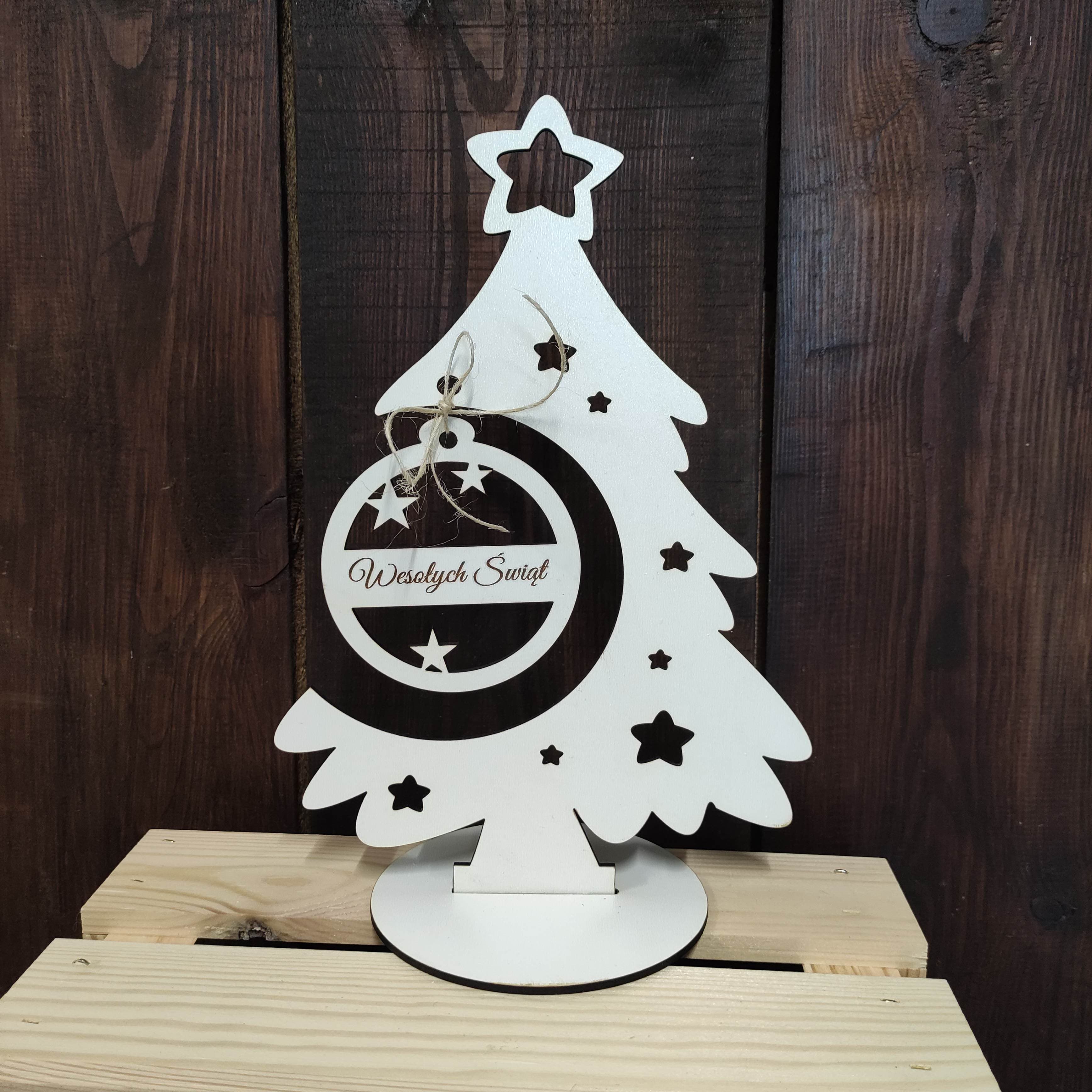 Choinka z dedykacją