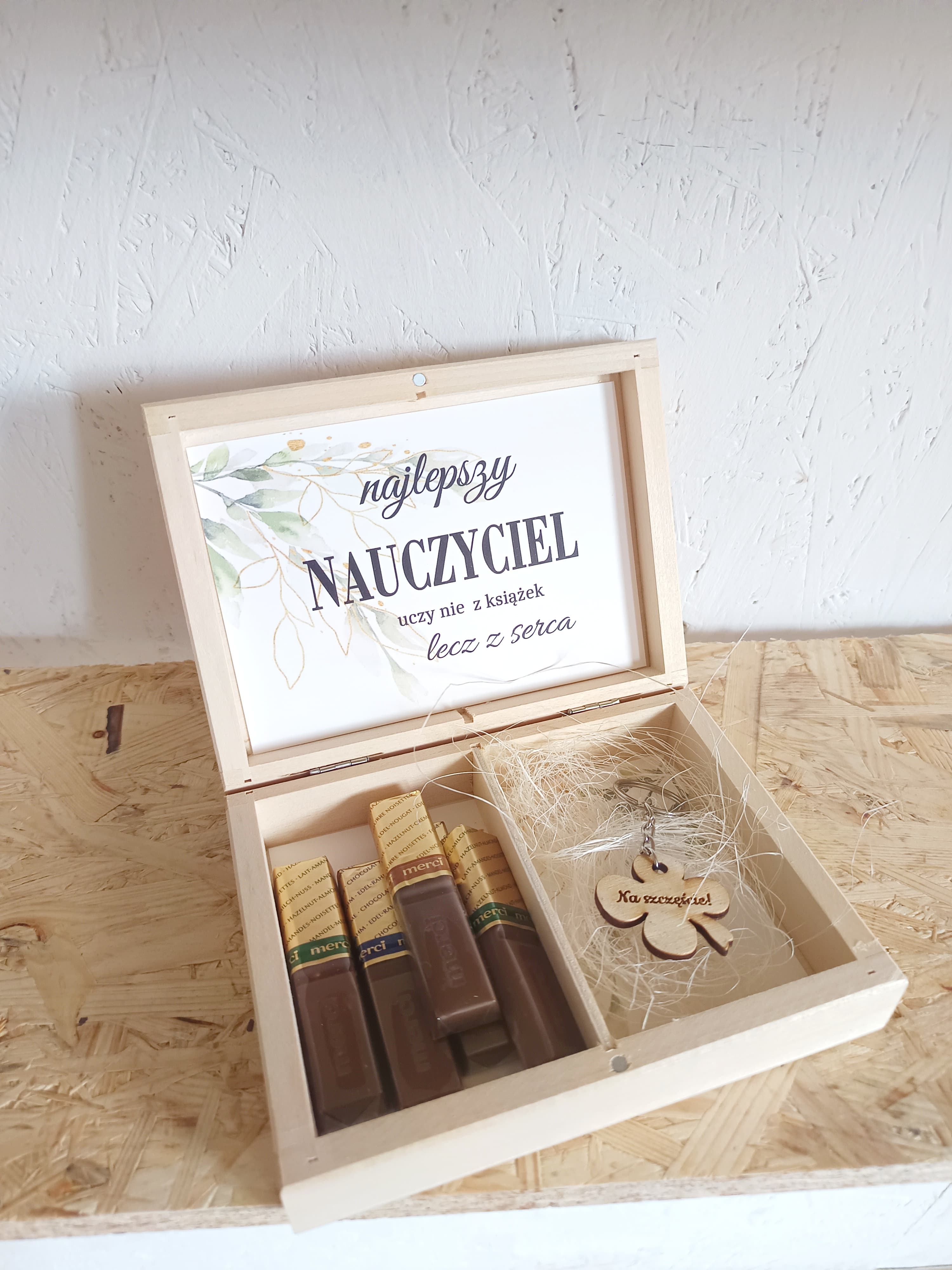 Pudełko z koniczynką