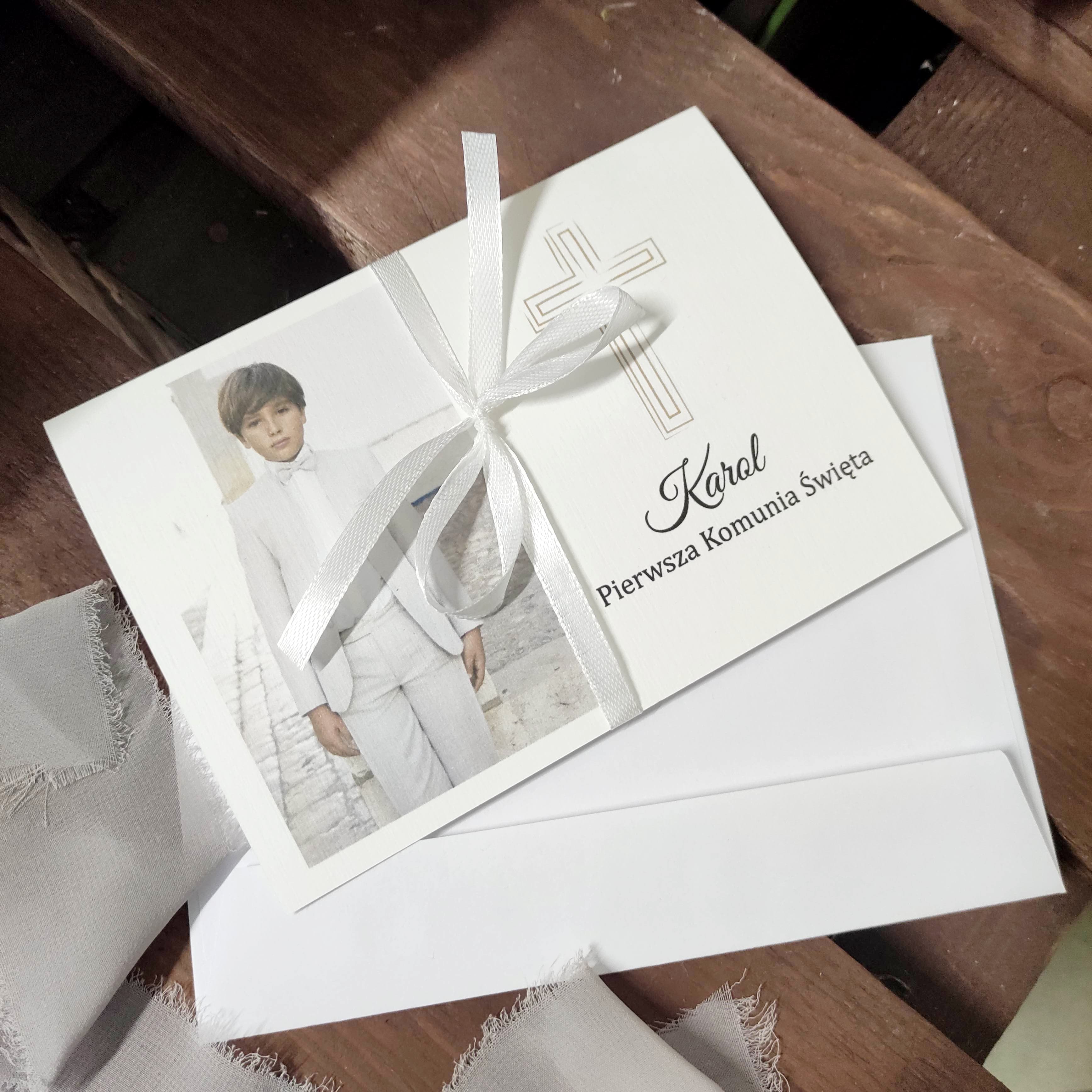 Zaproszenie Komunia nr5