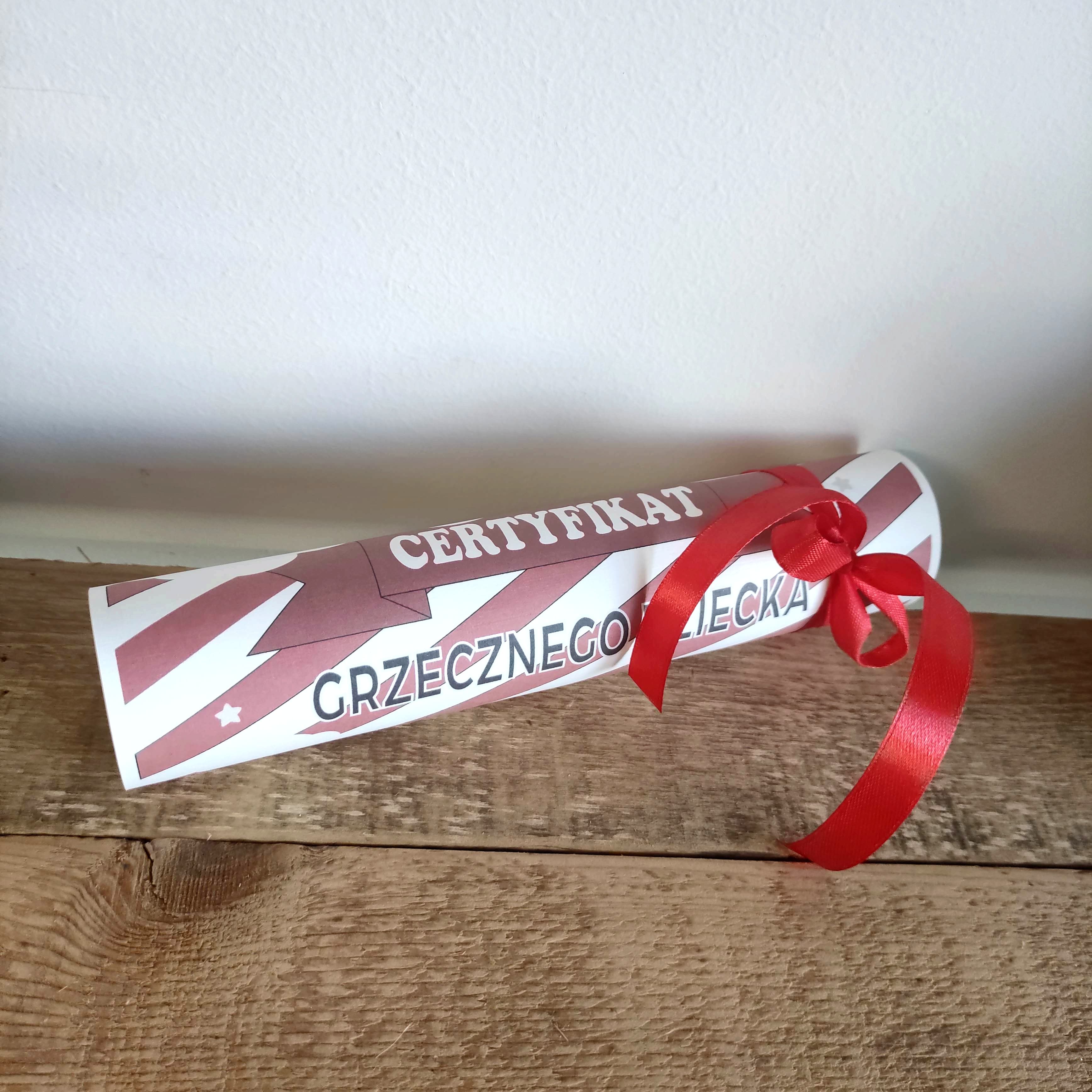 Certyfikat Grzecznego dziecka