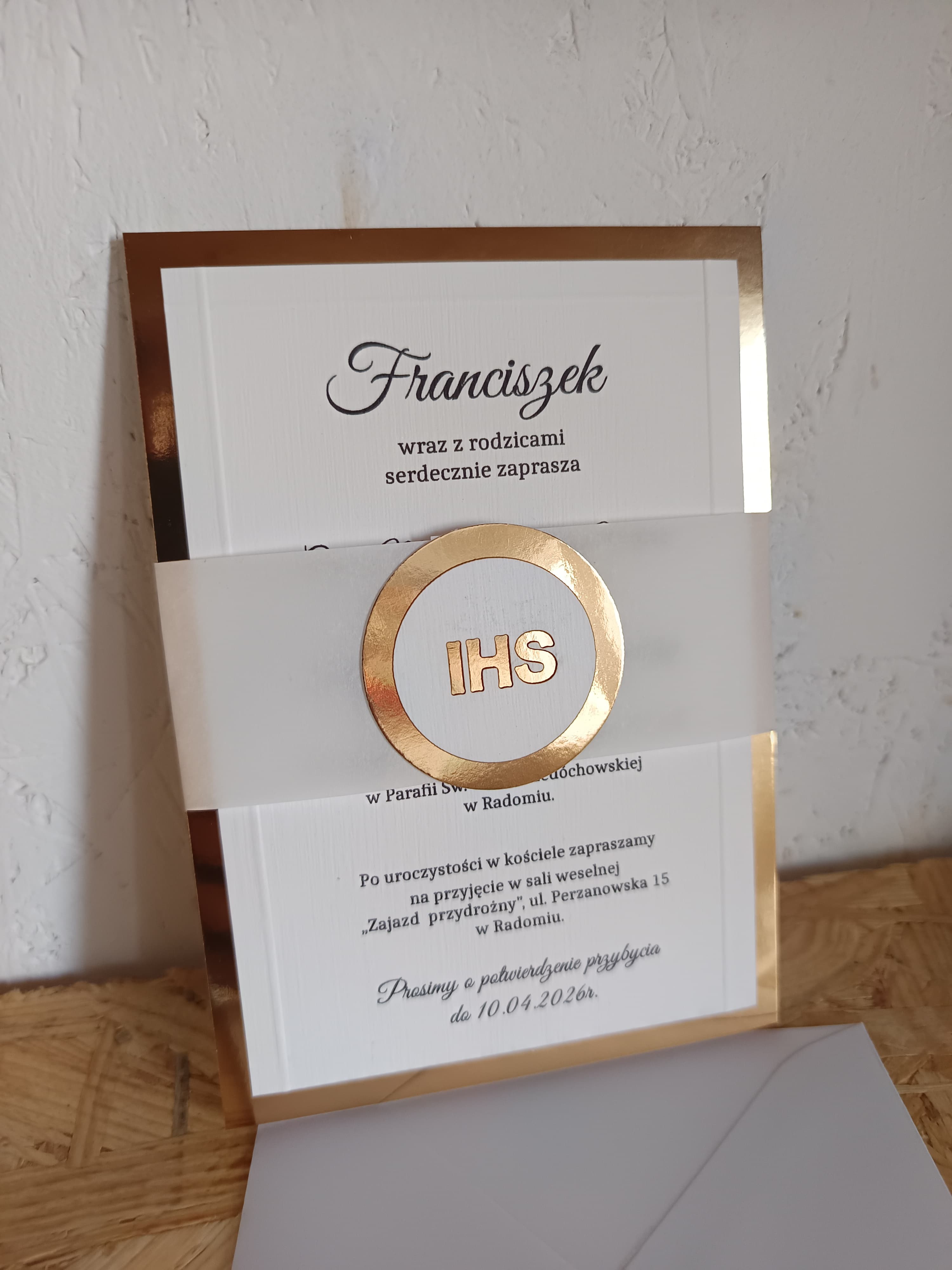 Komunia zaproszenie nr 73