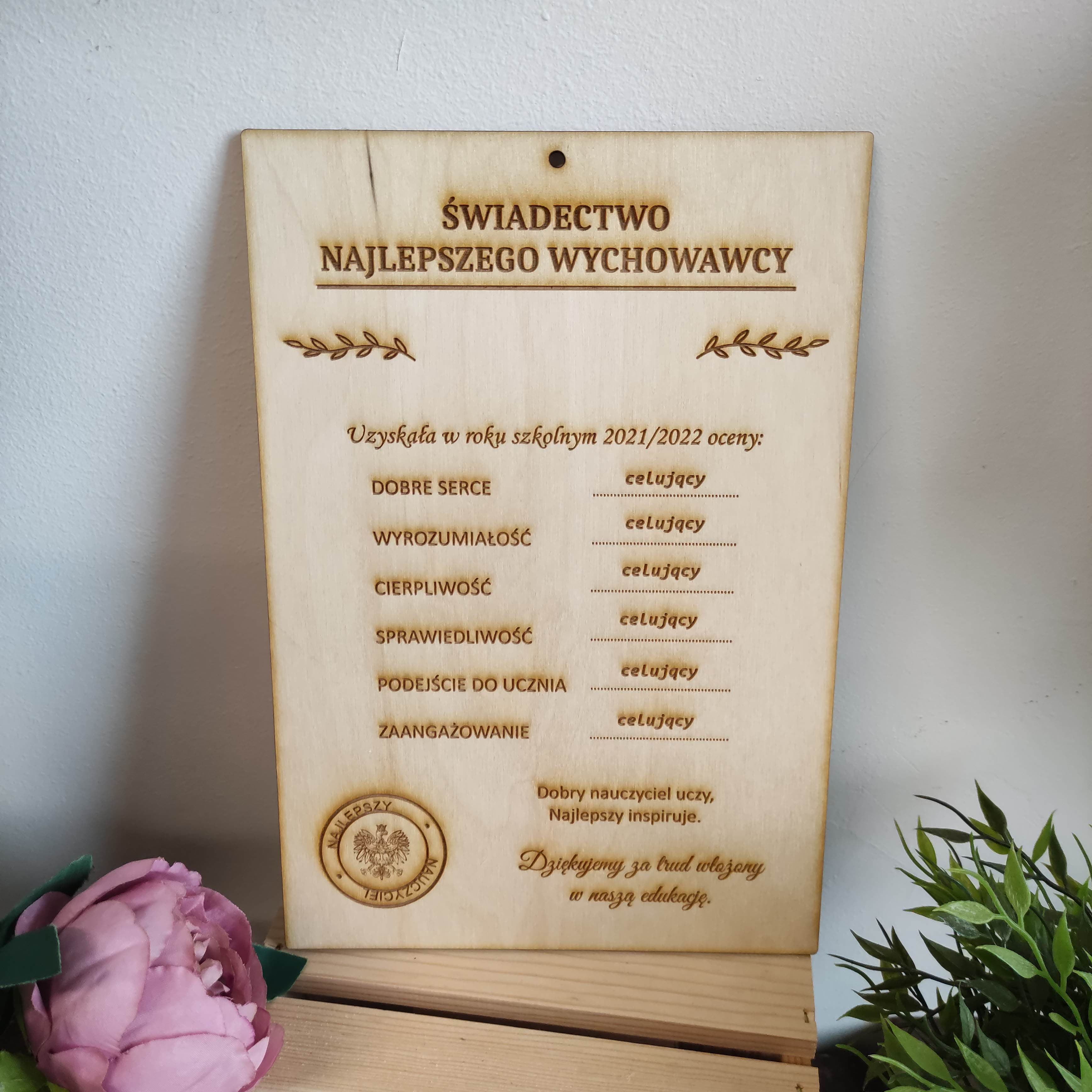 Drewniane Świadectwo