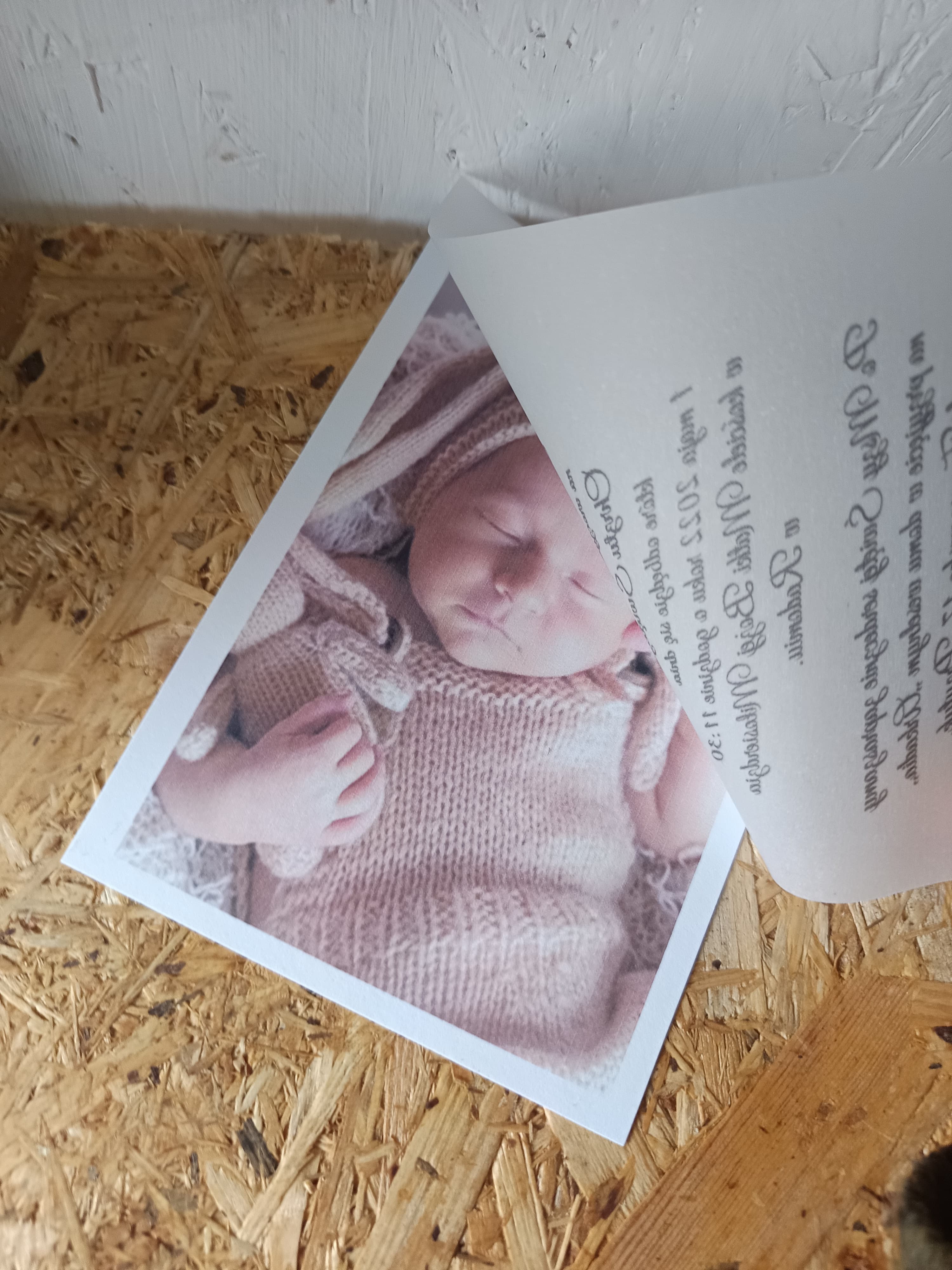 Zaproszenie Chrzest nr 66