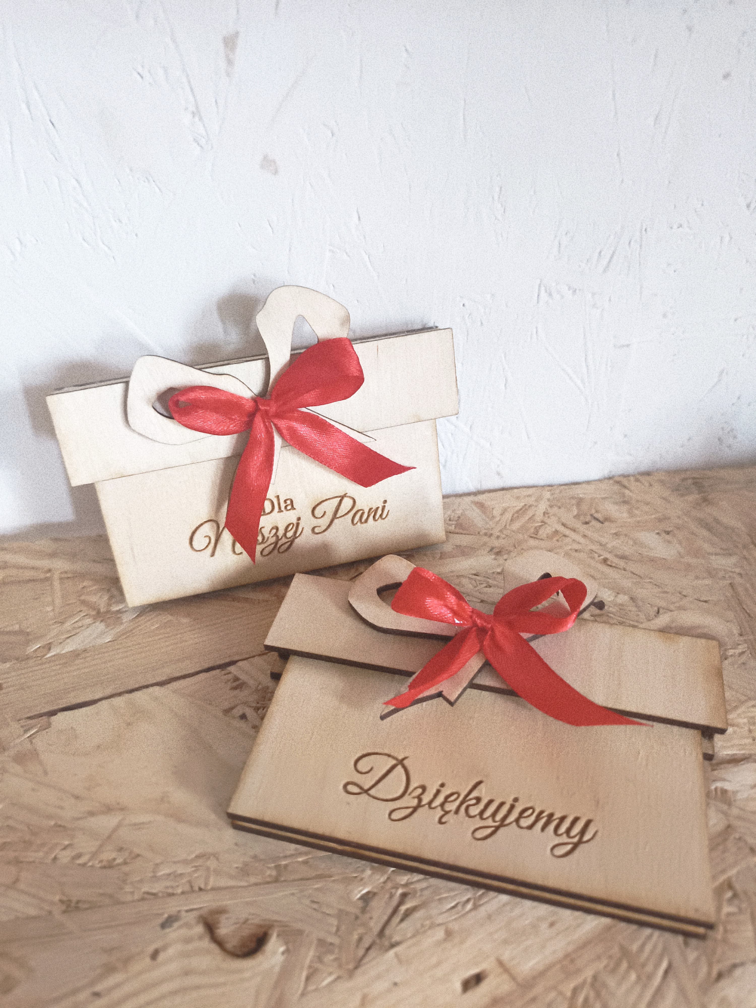 Pudełko na kartę podarunkową