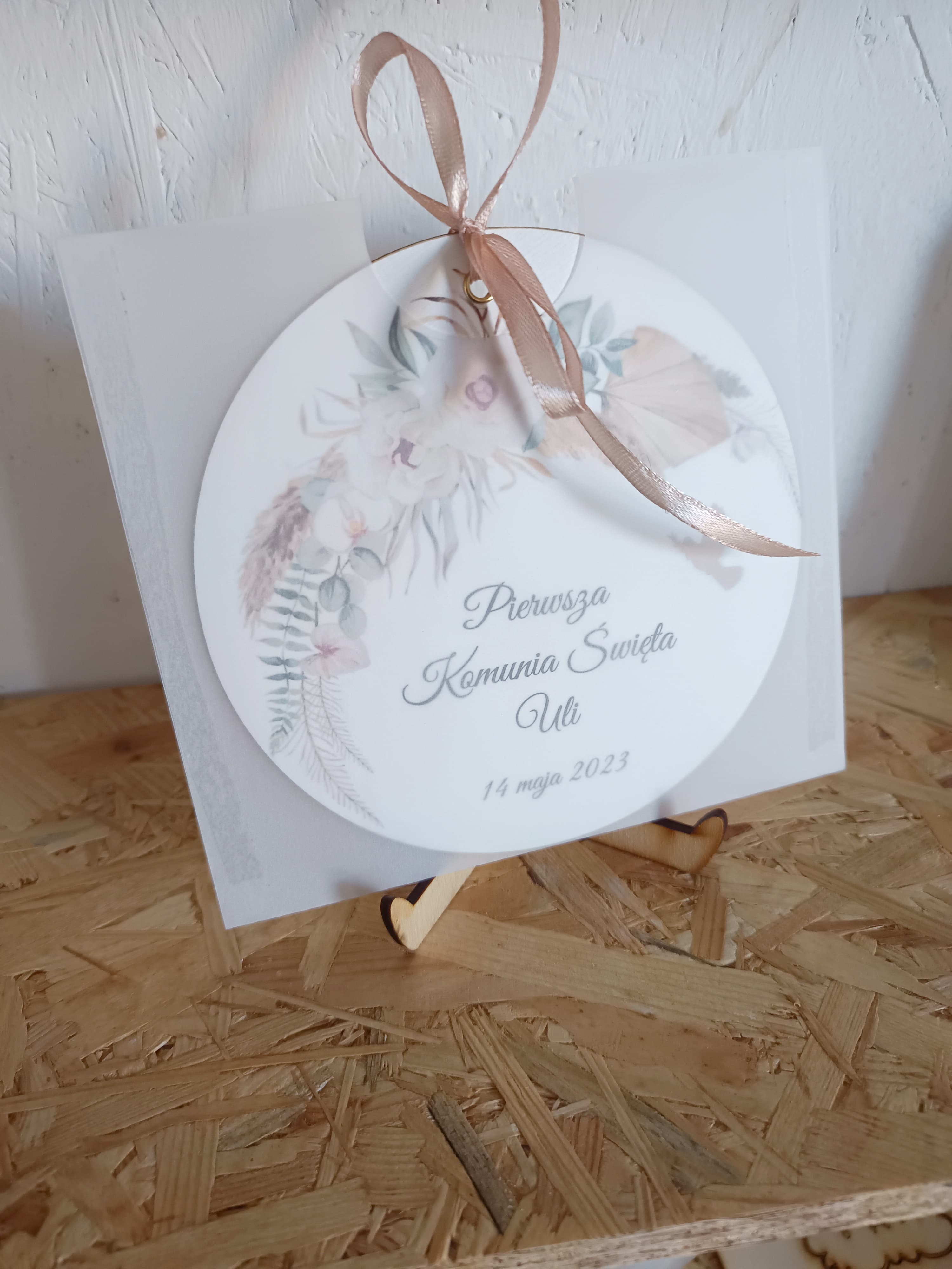 Komunia zaproszenie nr 68