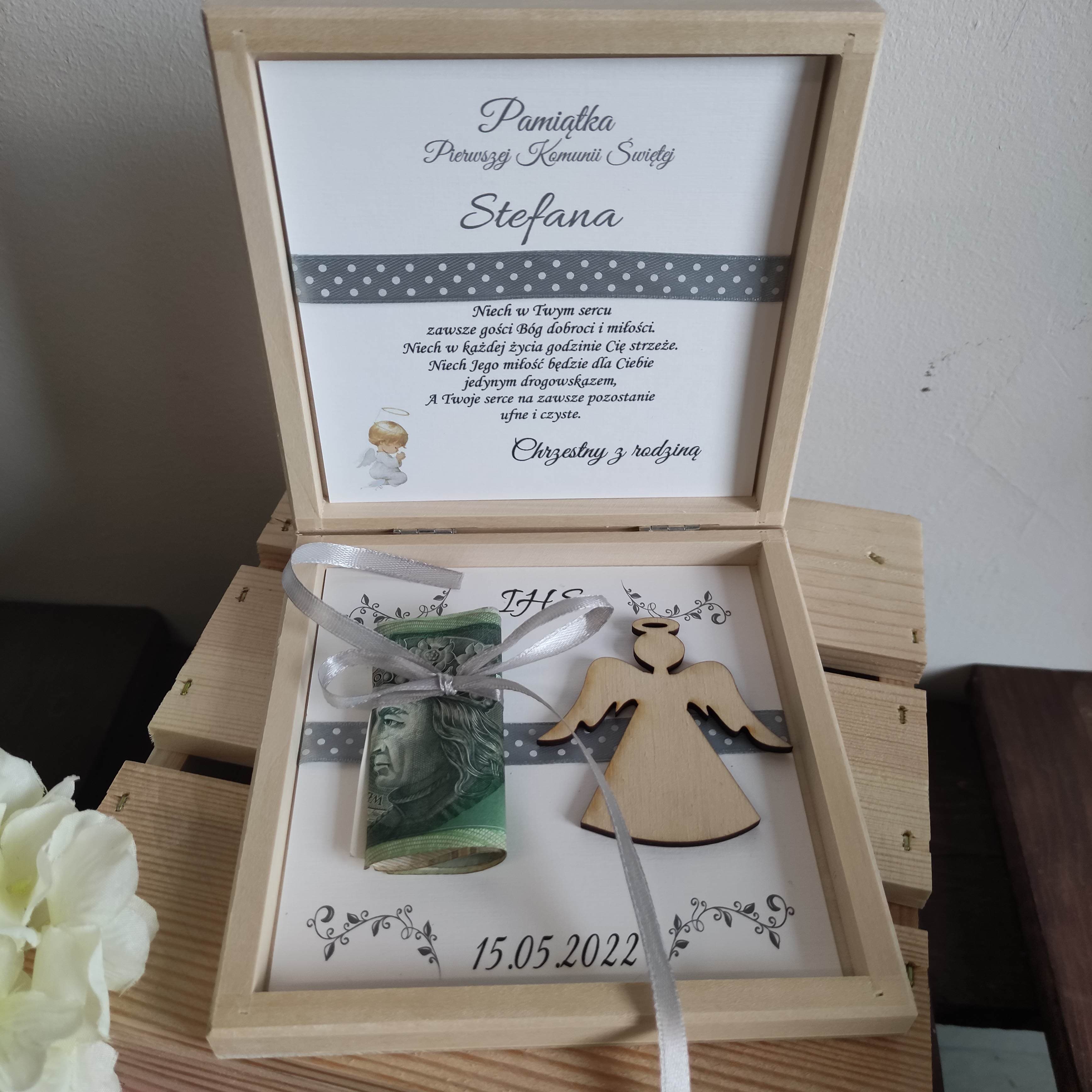 Pudełko na pieniądze Pamiątka