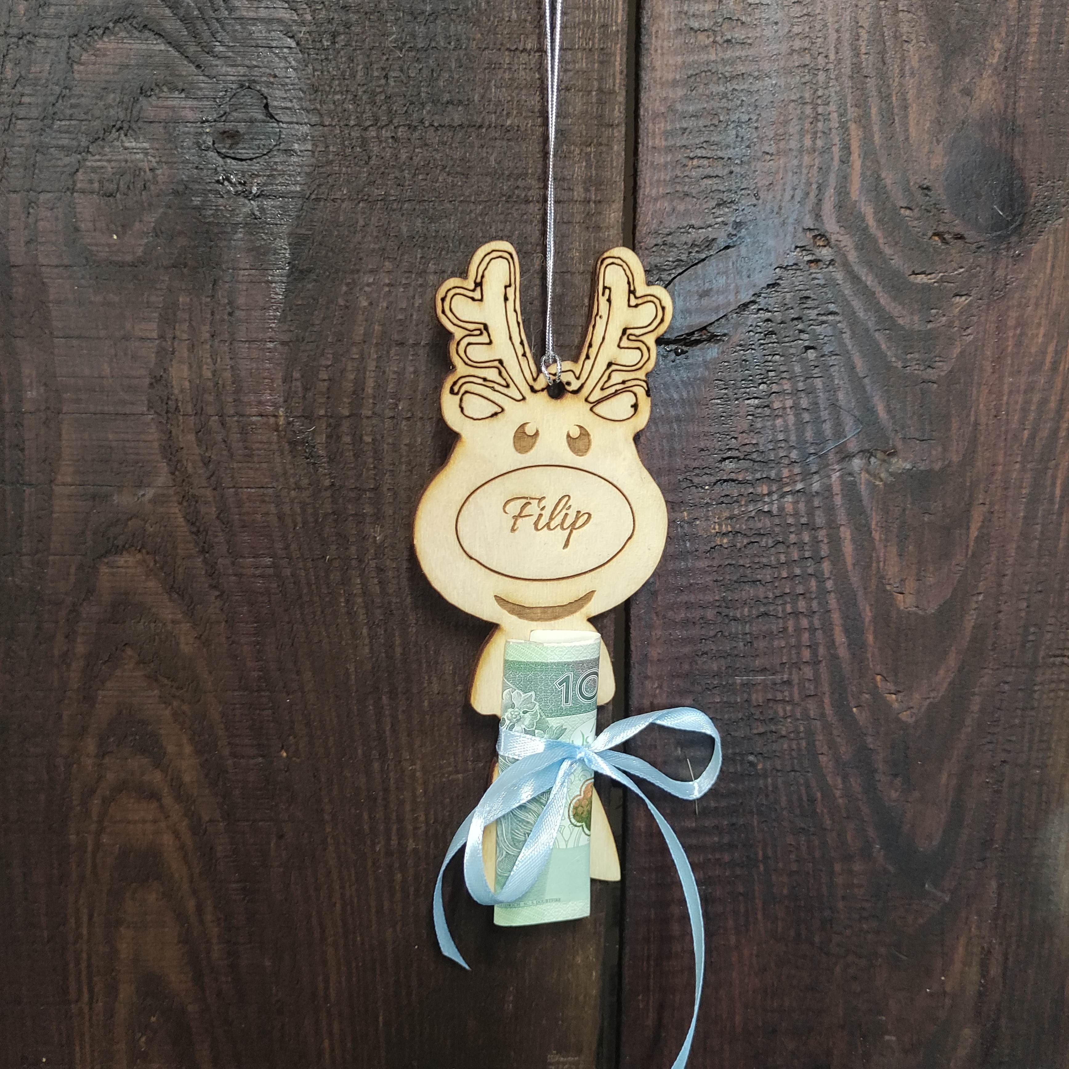 Renifer na pieniądze