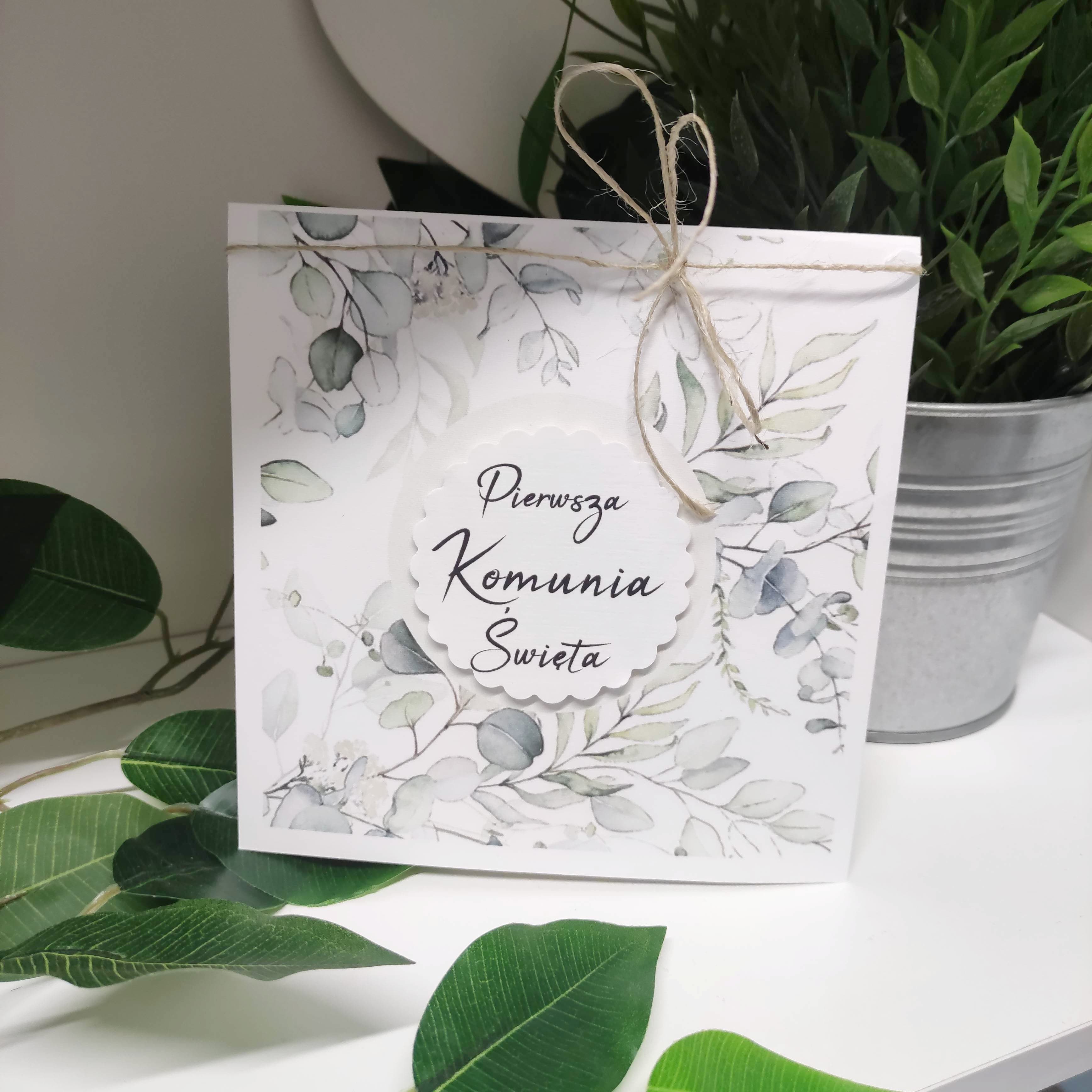 Zaproszenie Komunia nr7