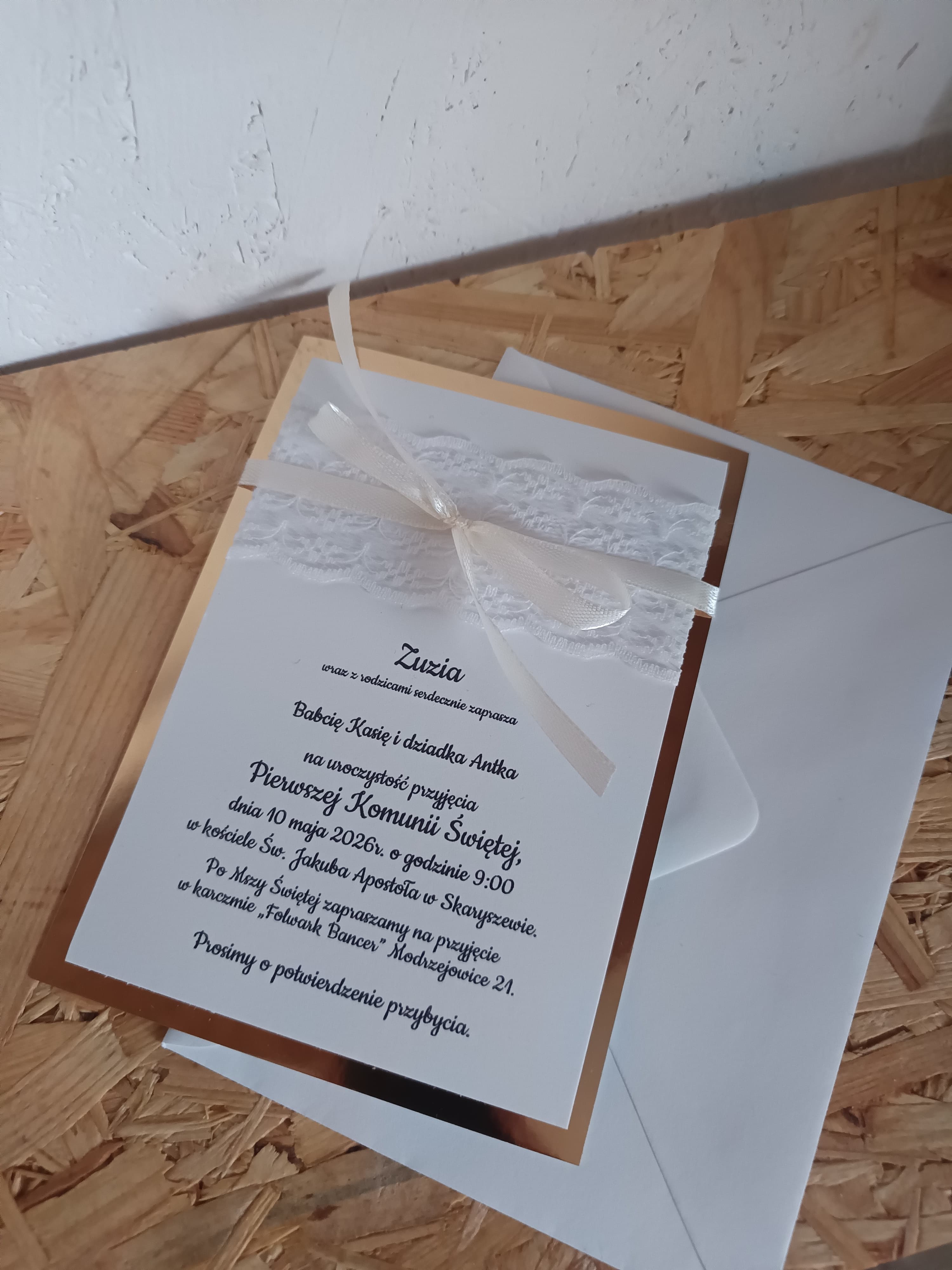 Komunia zaproszenie nr 71