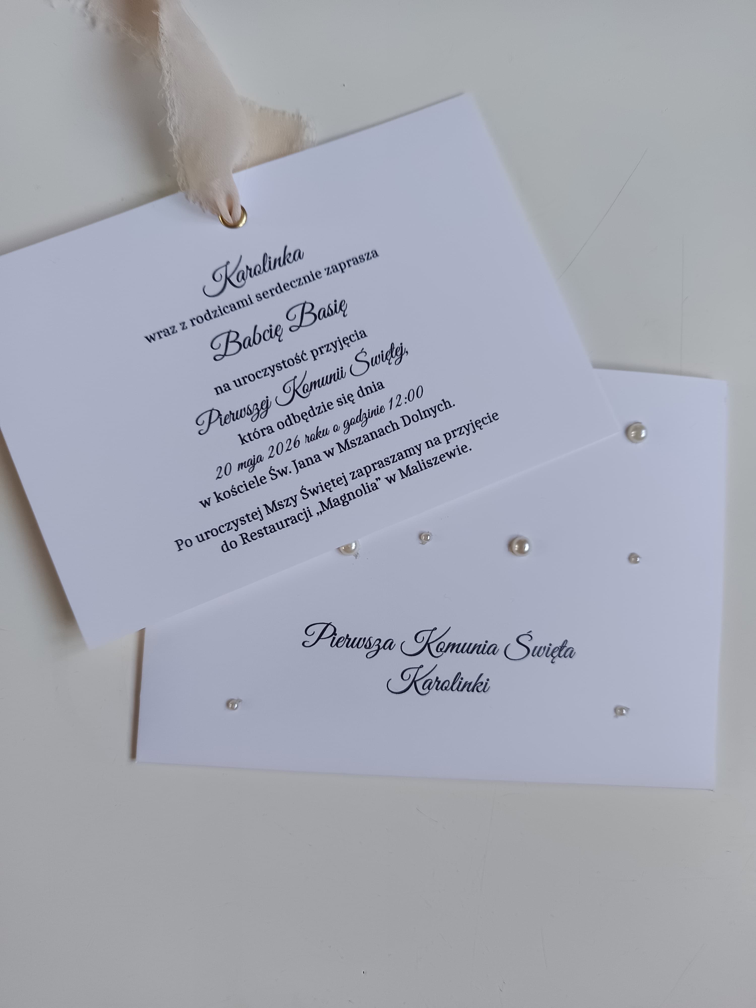 Komunia zaproszenie nr 67