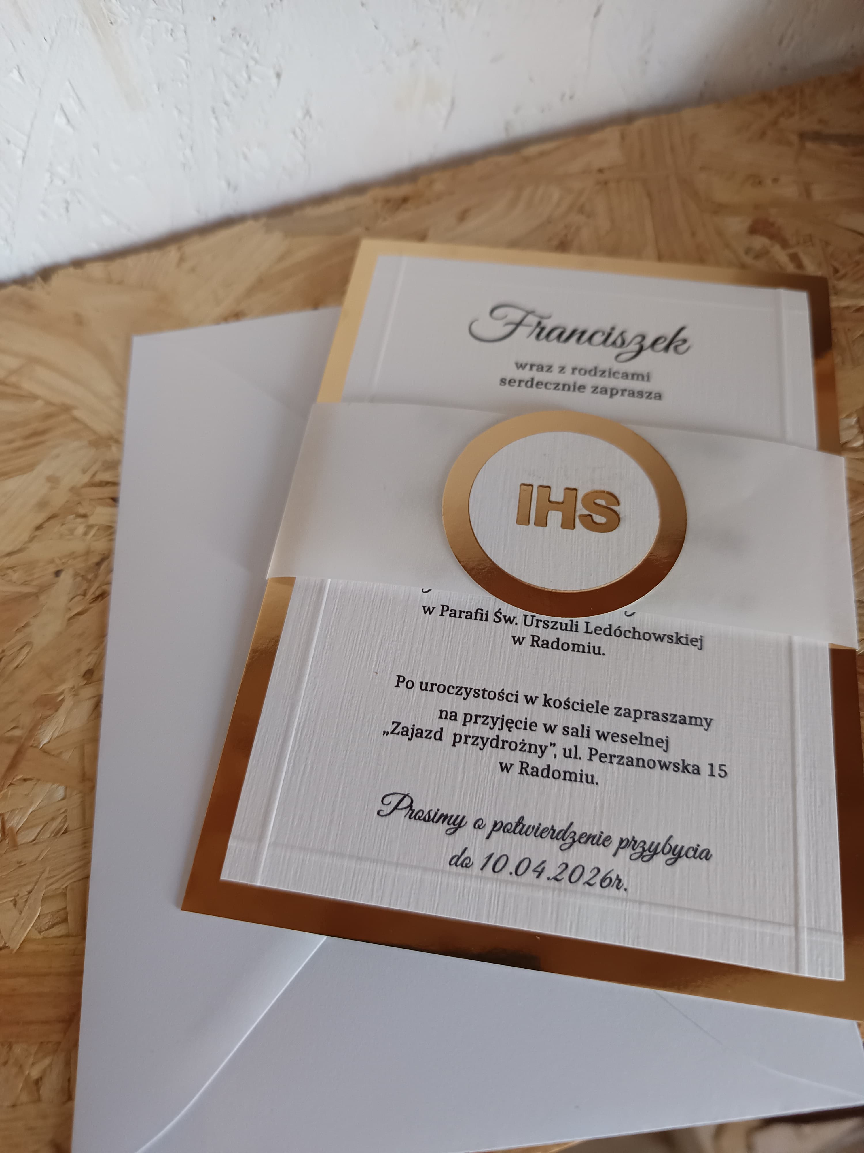 Komunia zaproszenie nr 73