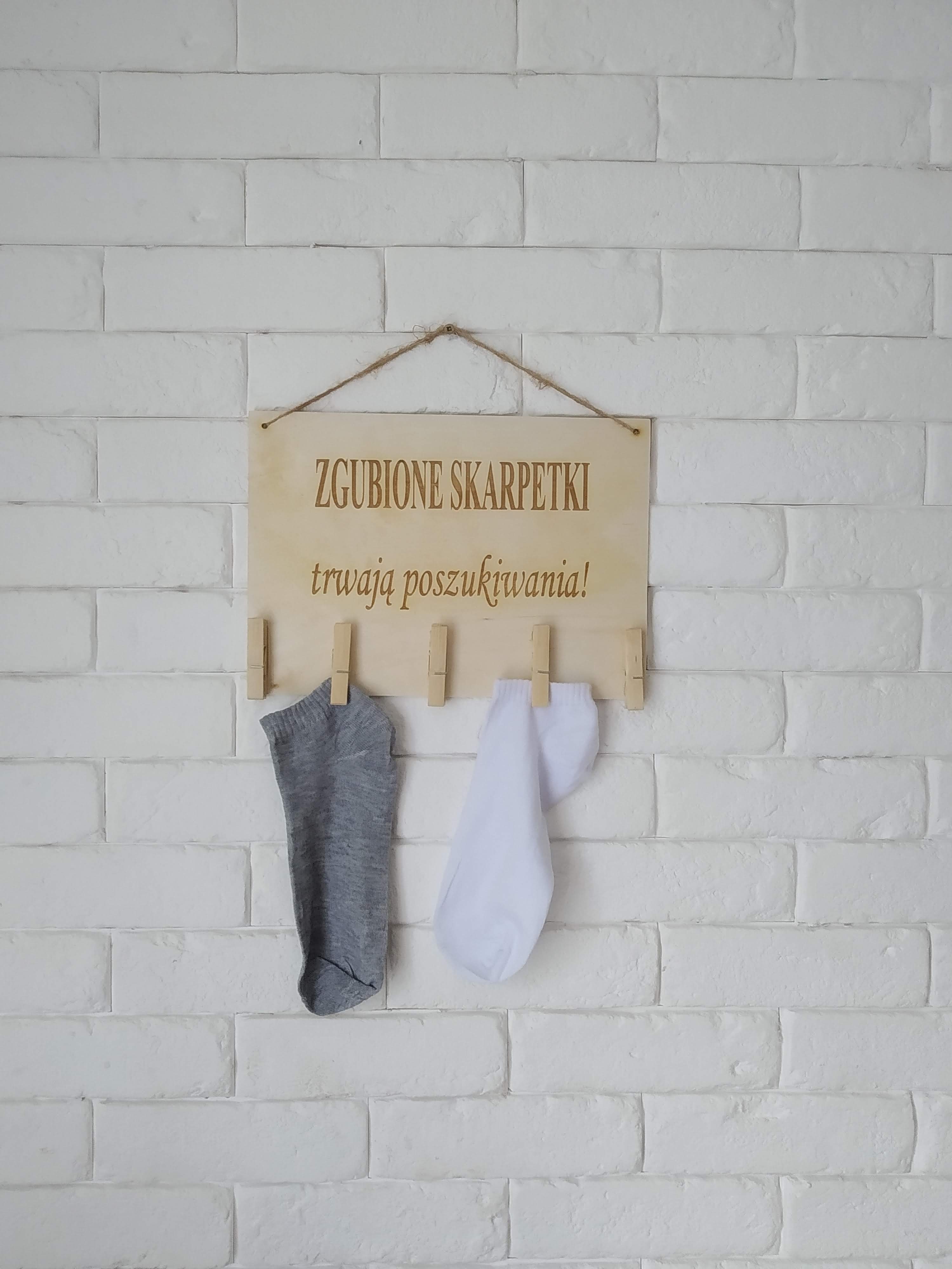 Wieszak na skarpetki