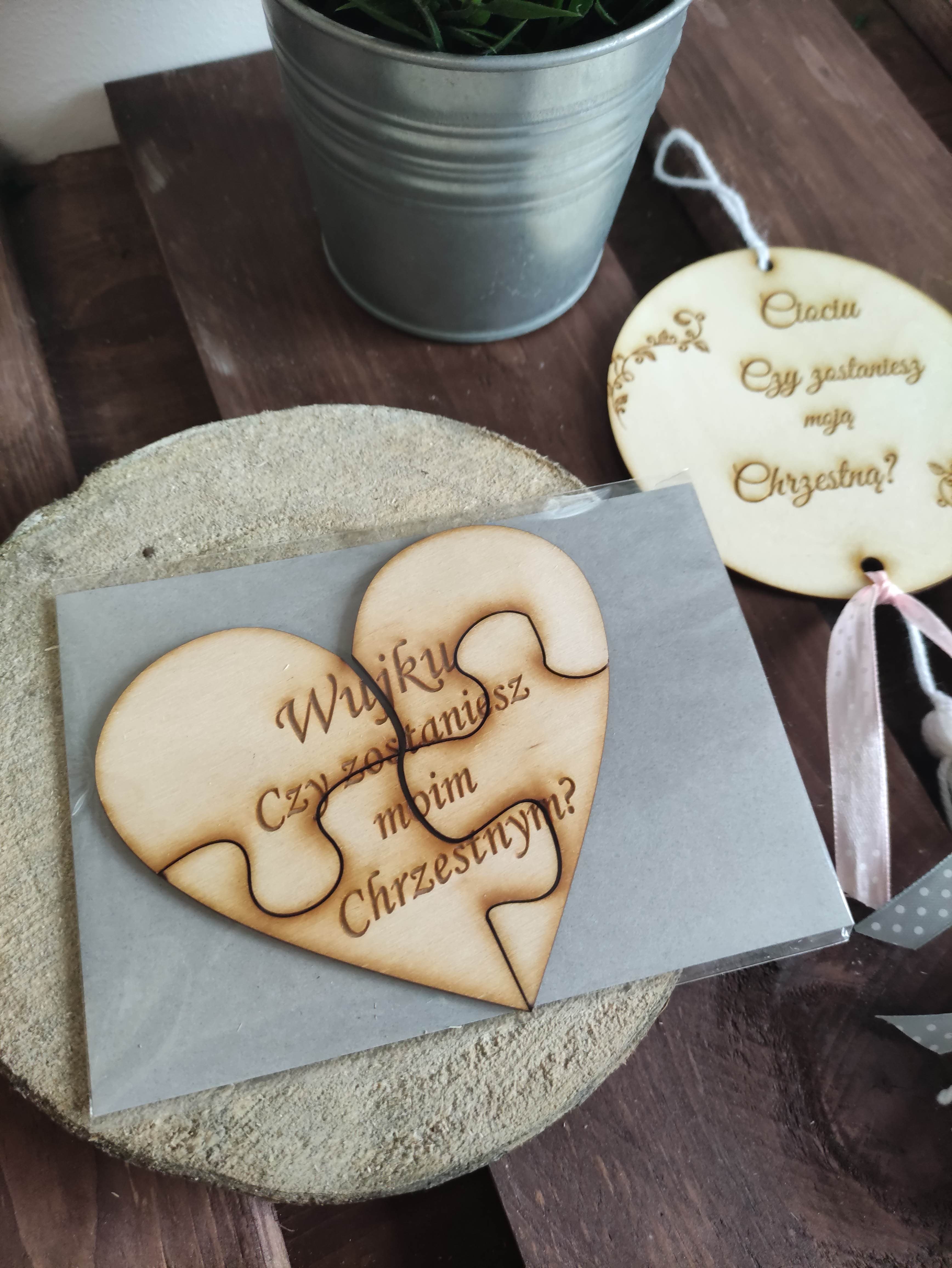 Czy zostaniesz moją Chrzestną?-puzzle