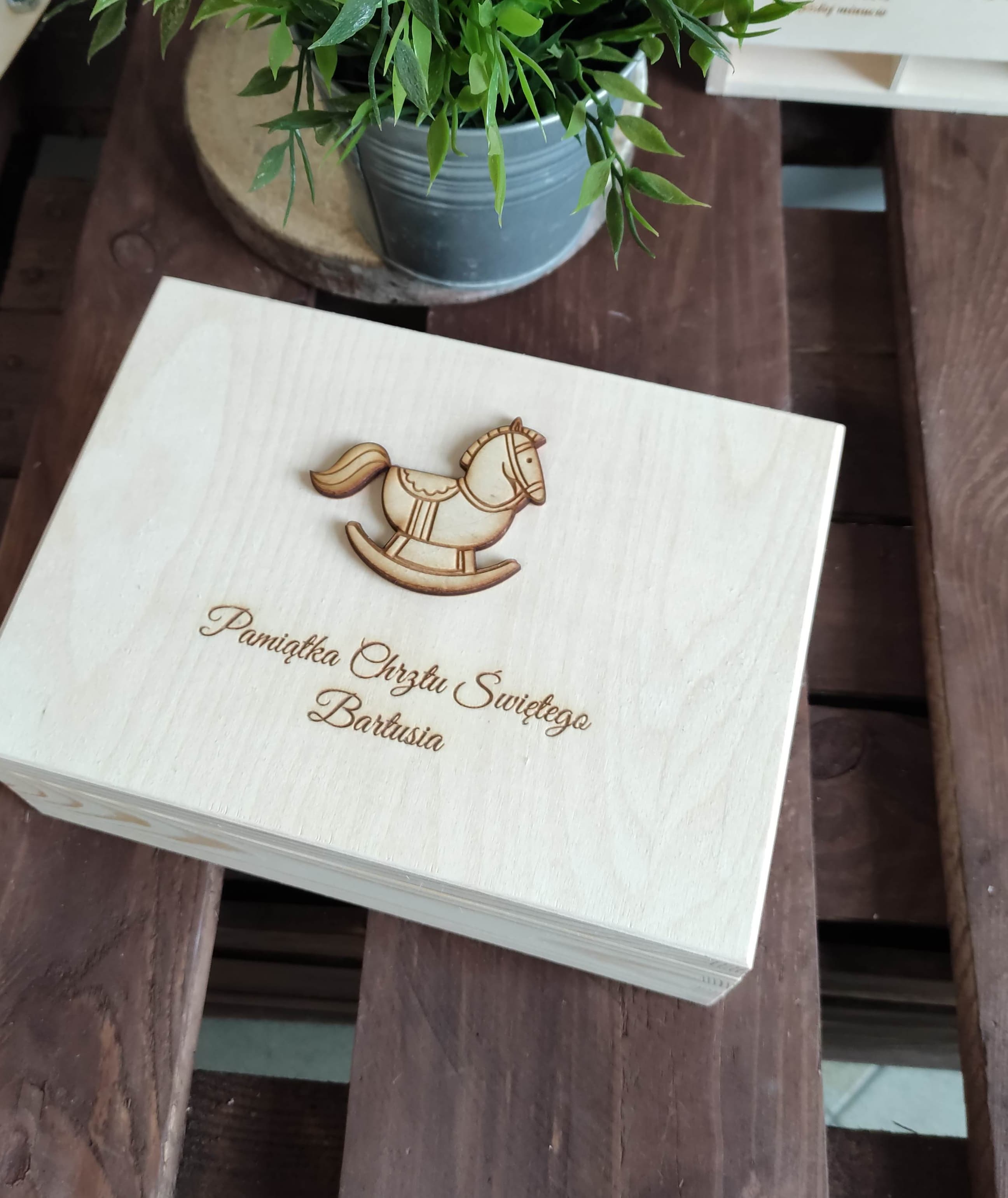 Pudełko na Chrzest Święty