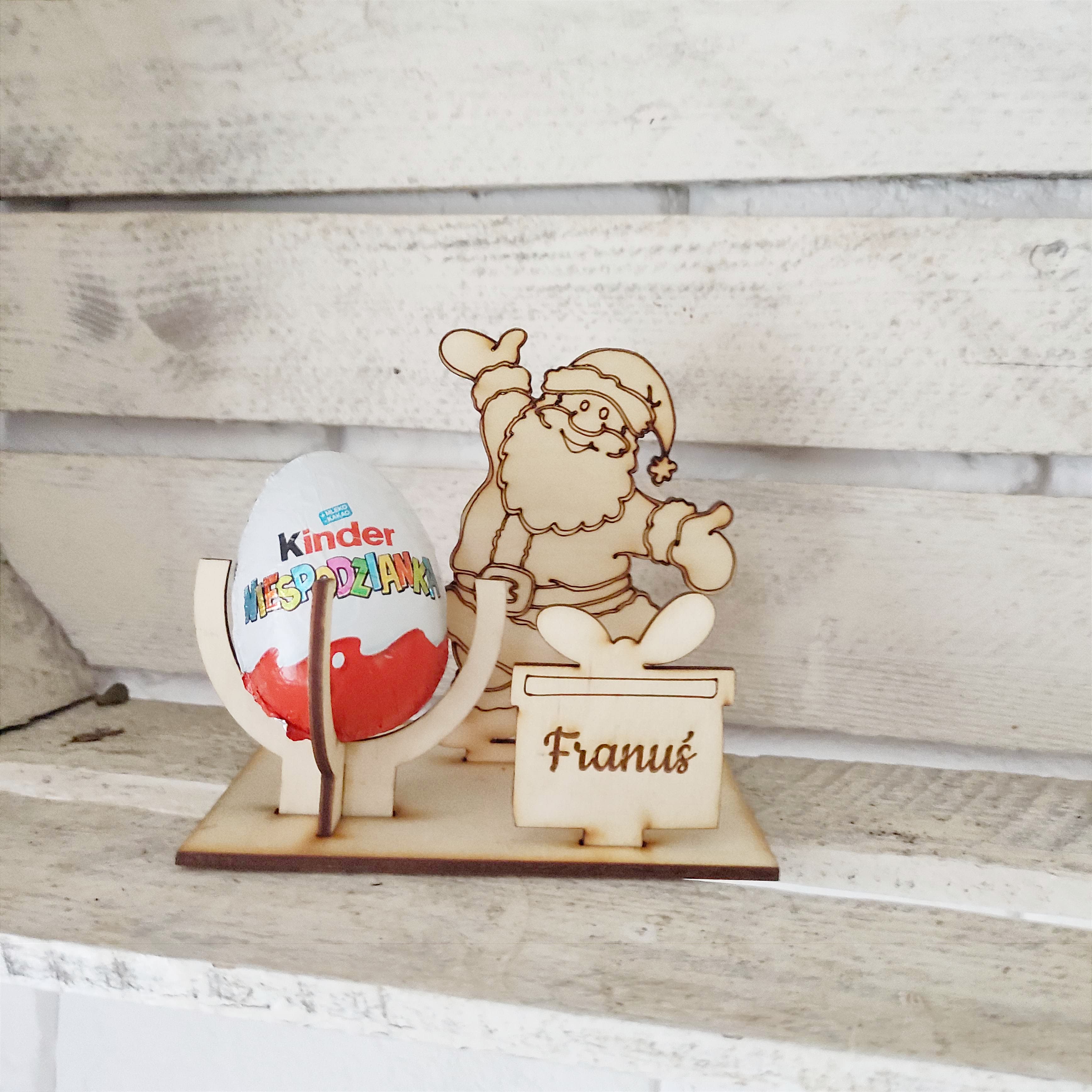 Mikołaj -stojak na jajko