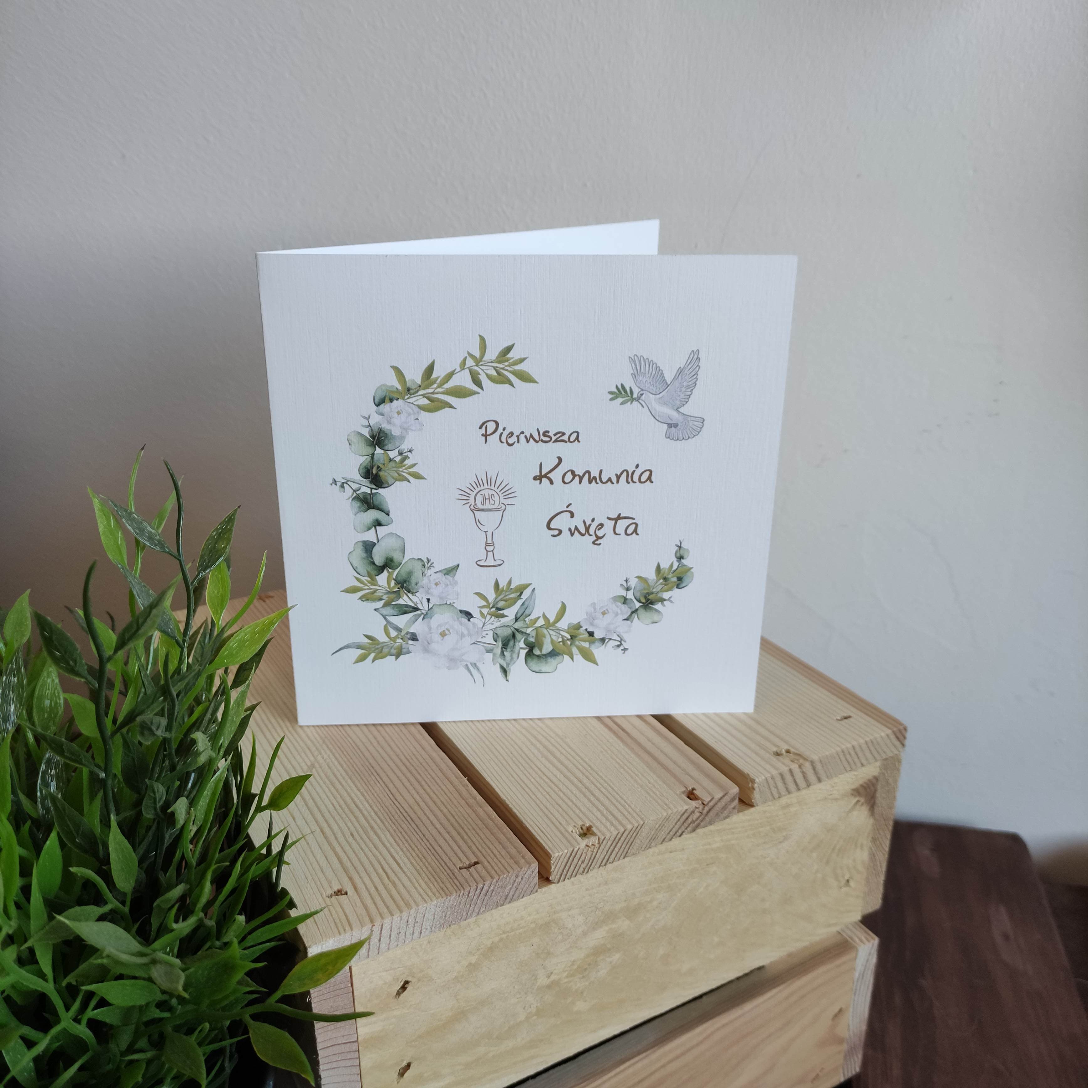 Zaproszenie komunia nr26