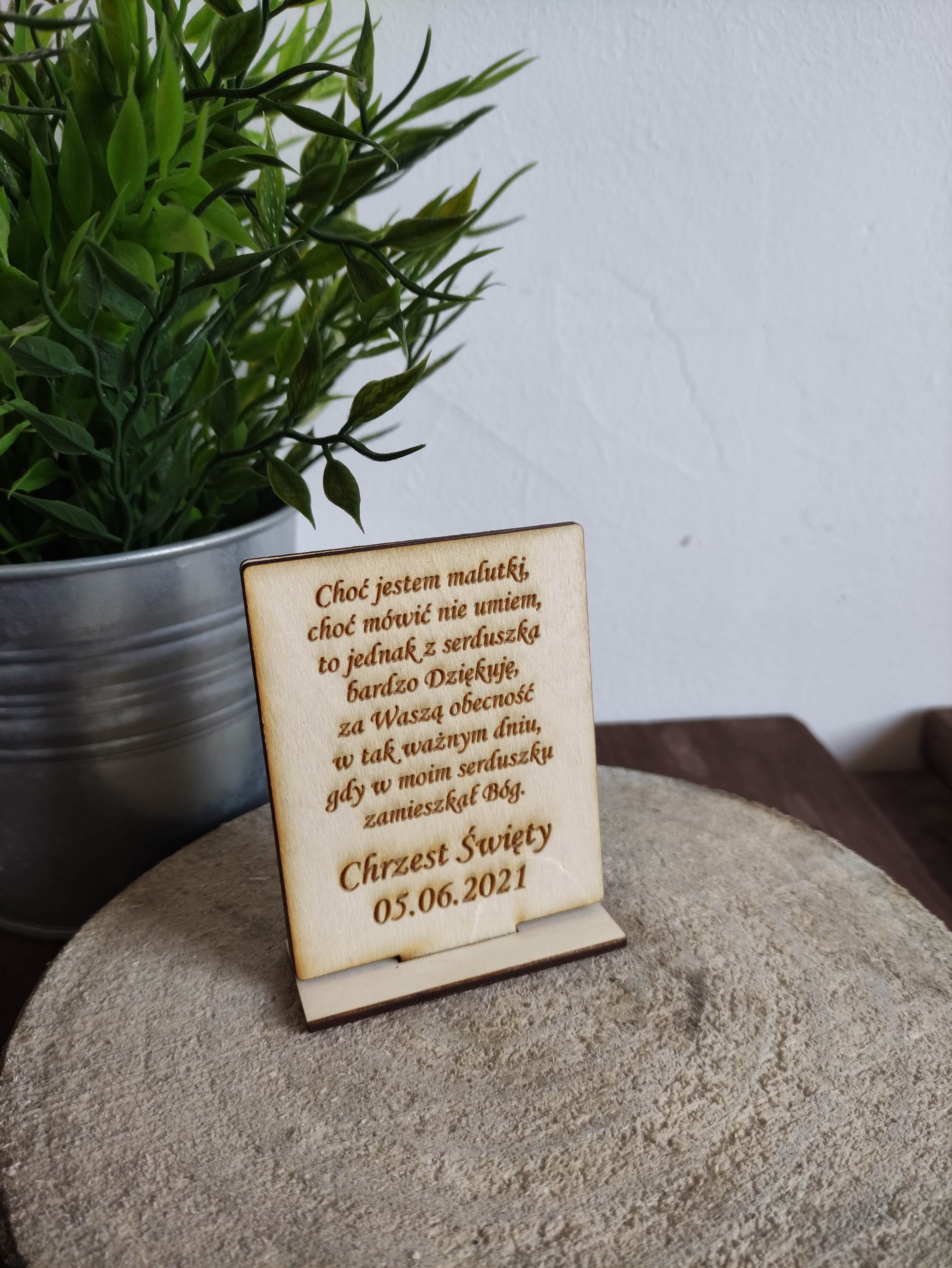 Mini ramka ze zdjęciem