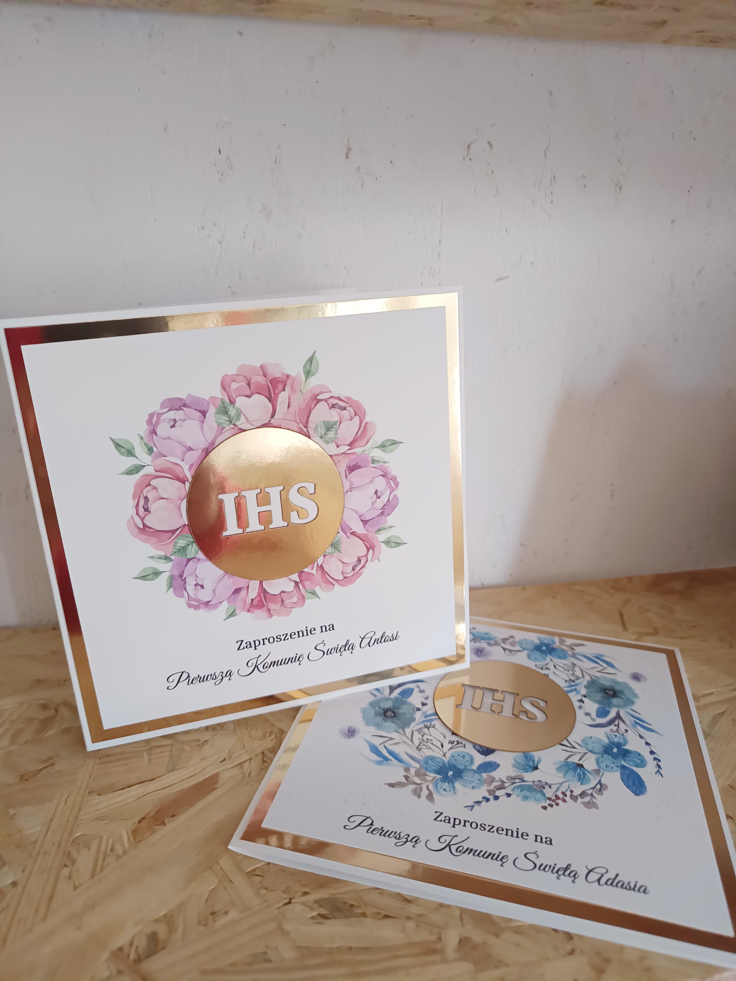 Komunia zaproszenie nr 62