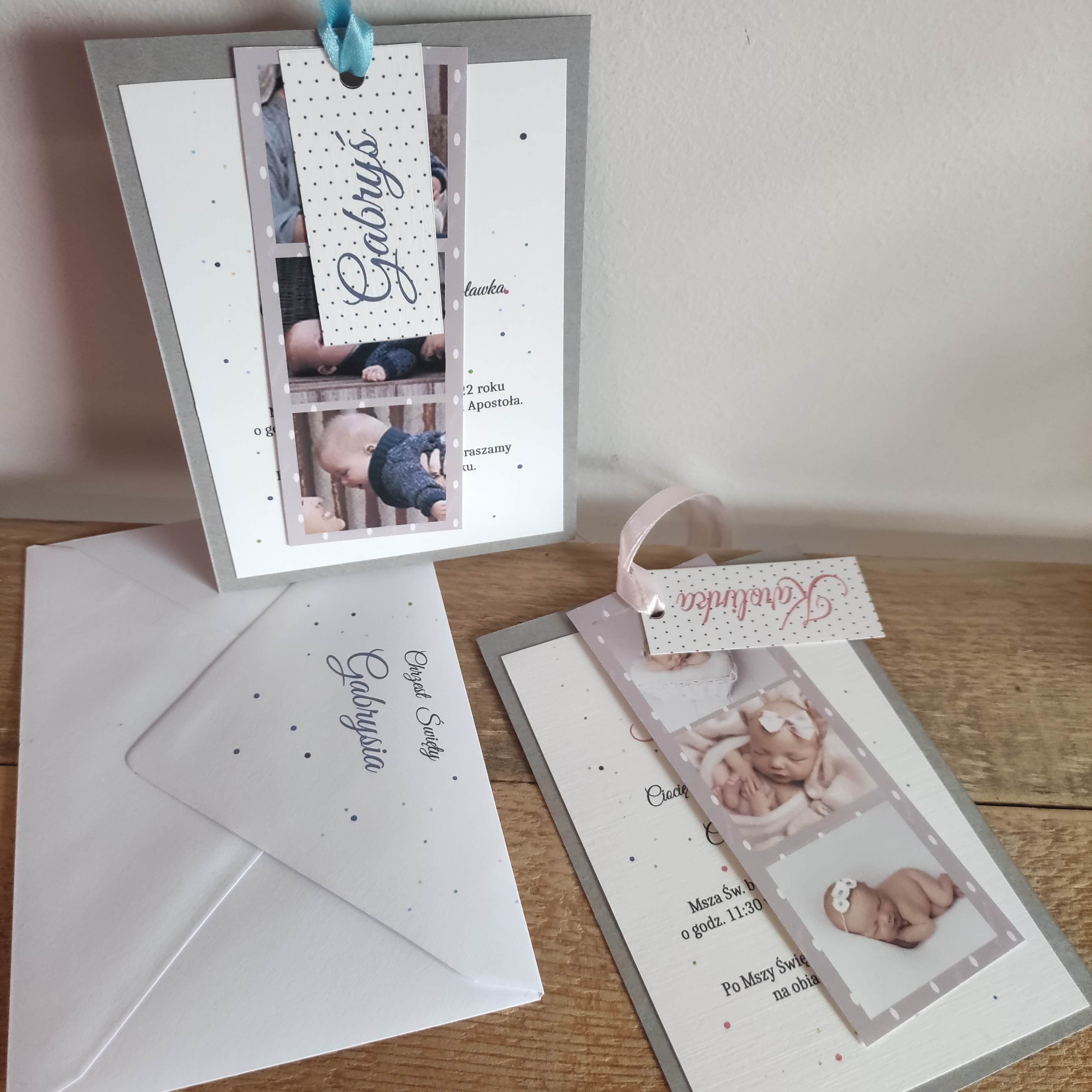 Zaproszenie Chrzest nr40