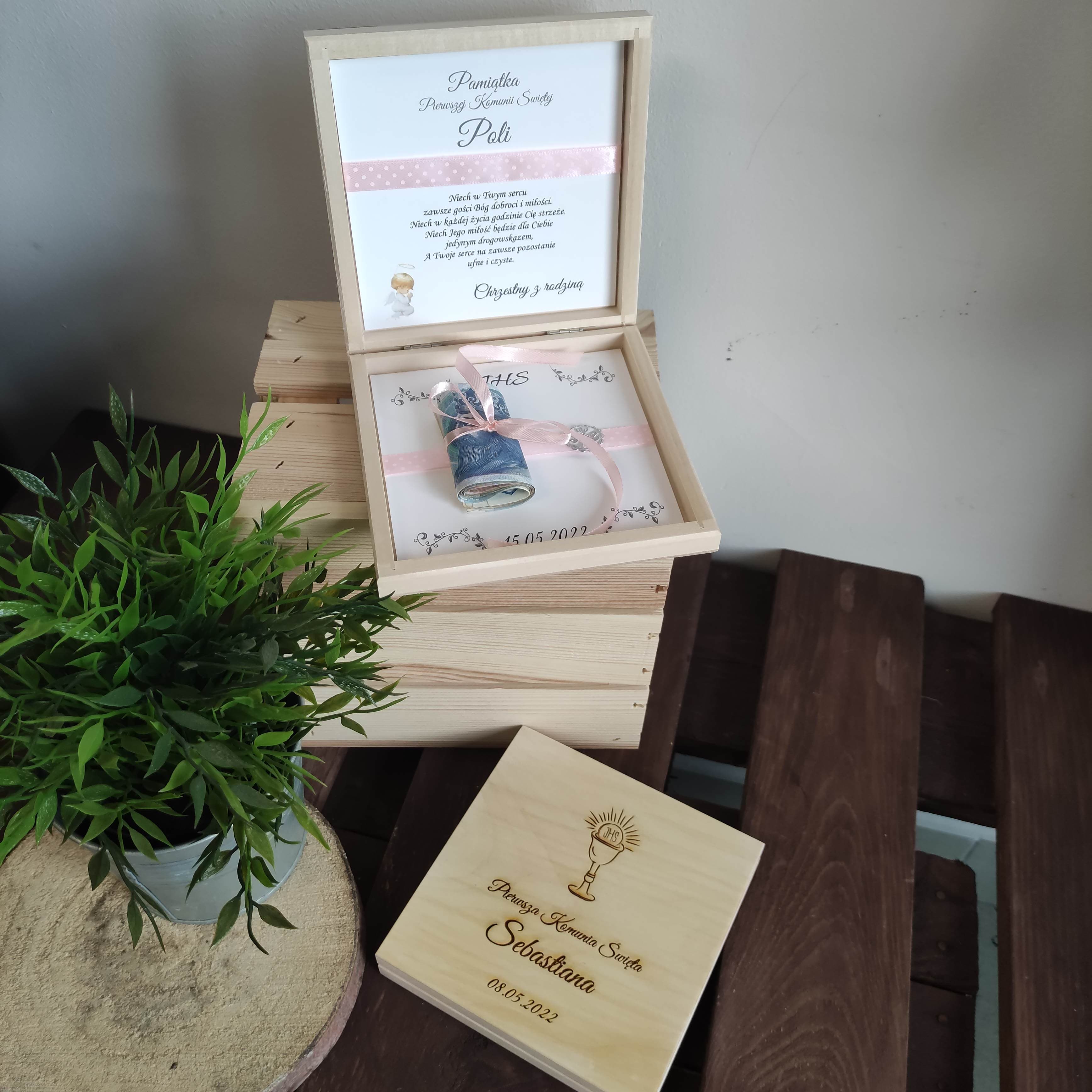 Pudełko na pieniądze Pamiątka