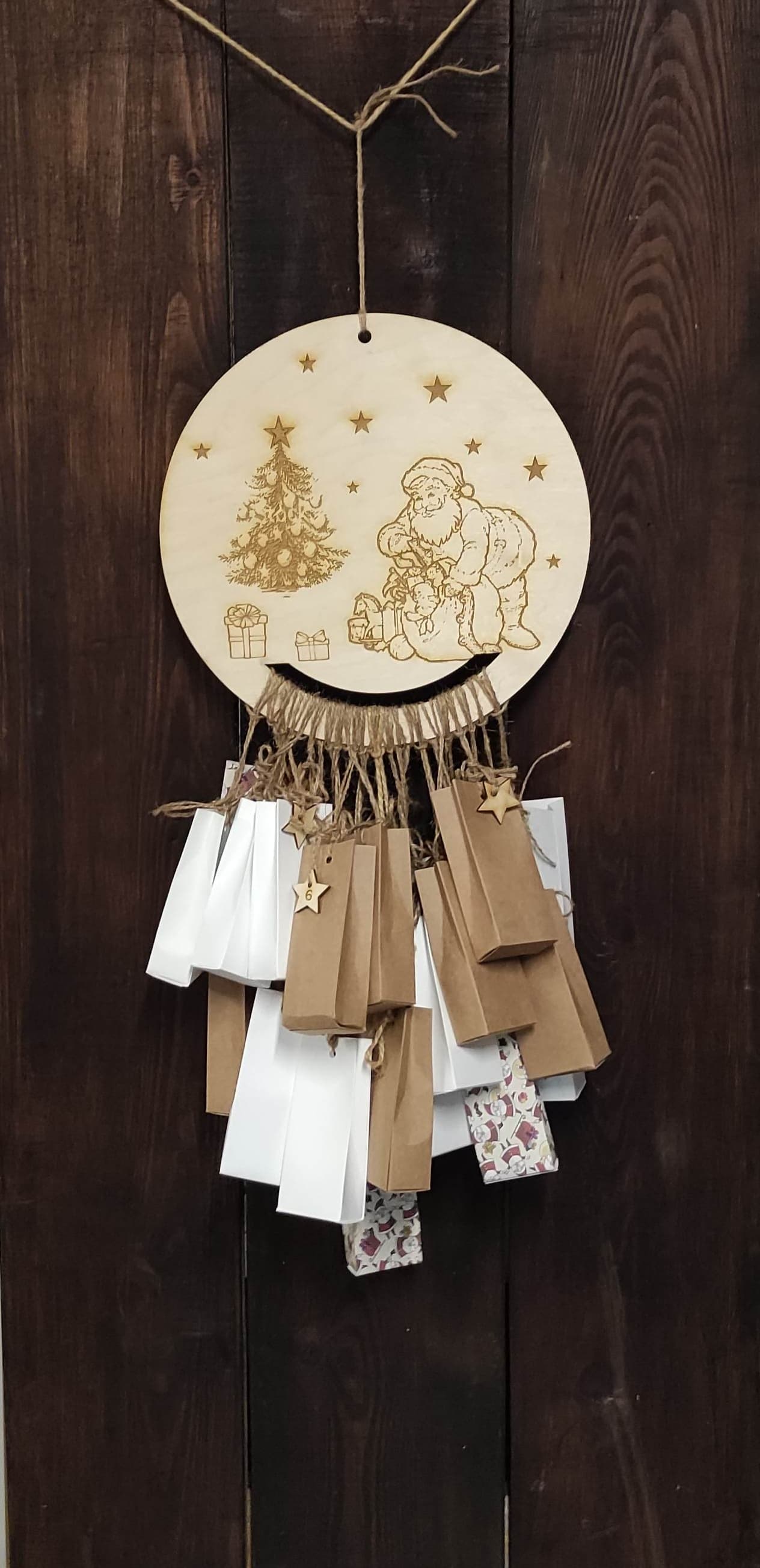 Kalendarz adwentowy Okrągły