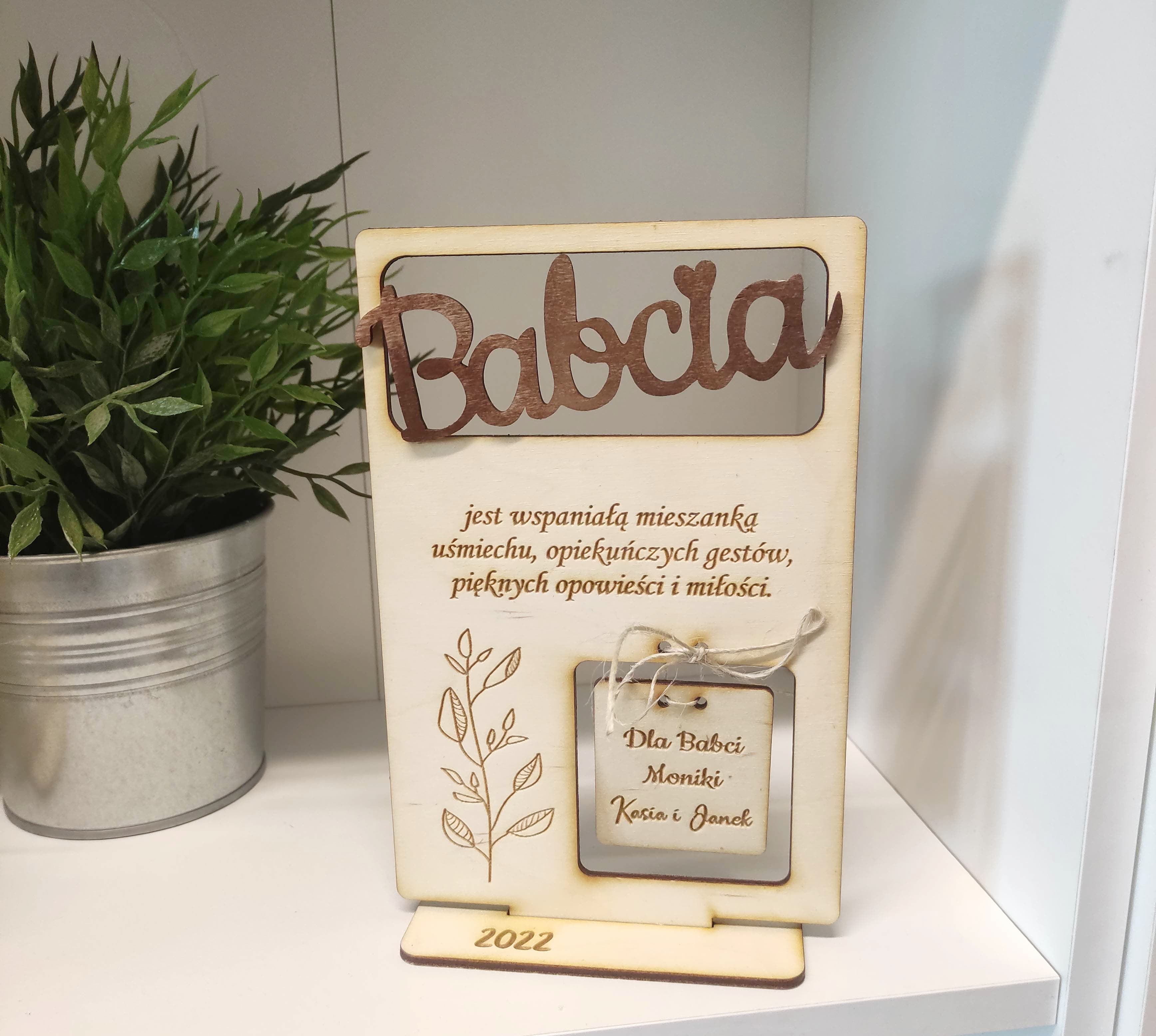 Tabliczka Babcia Dziadek