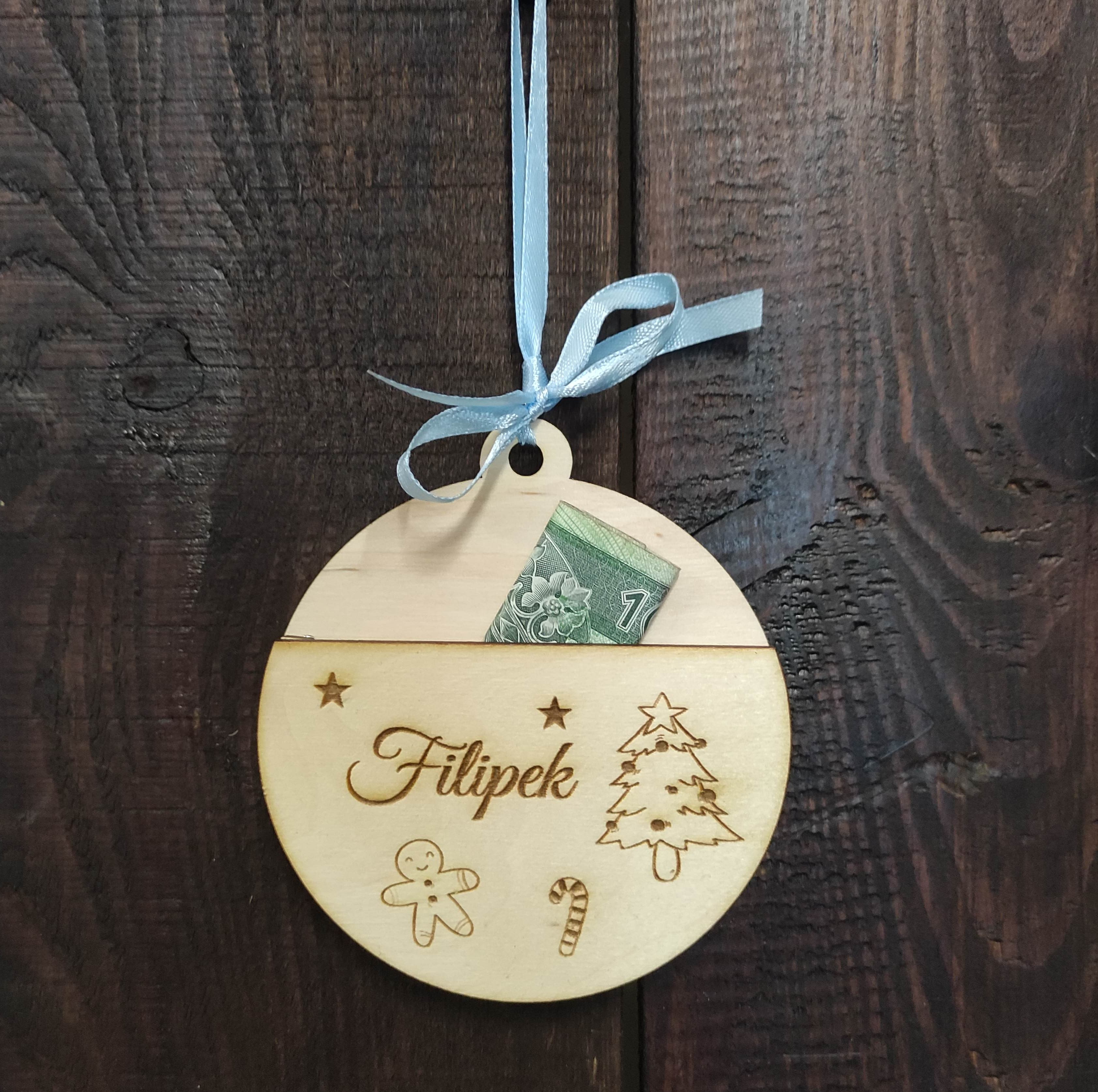 Bombka na pieniądze