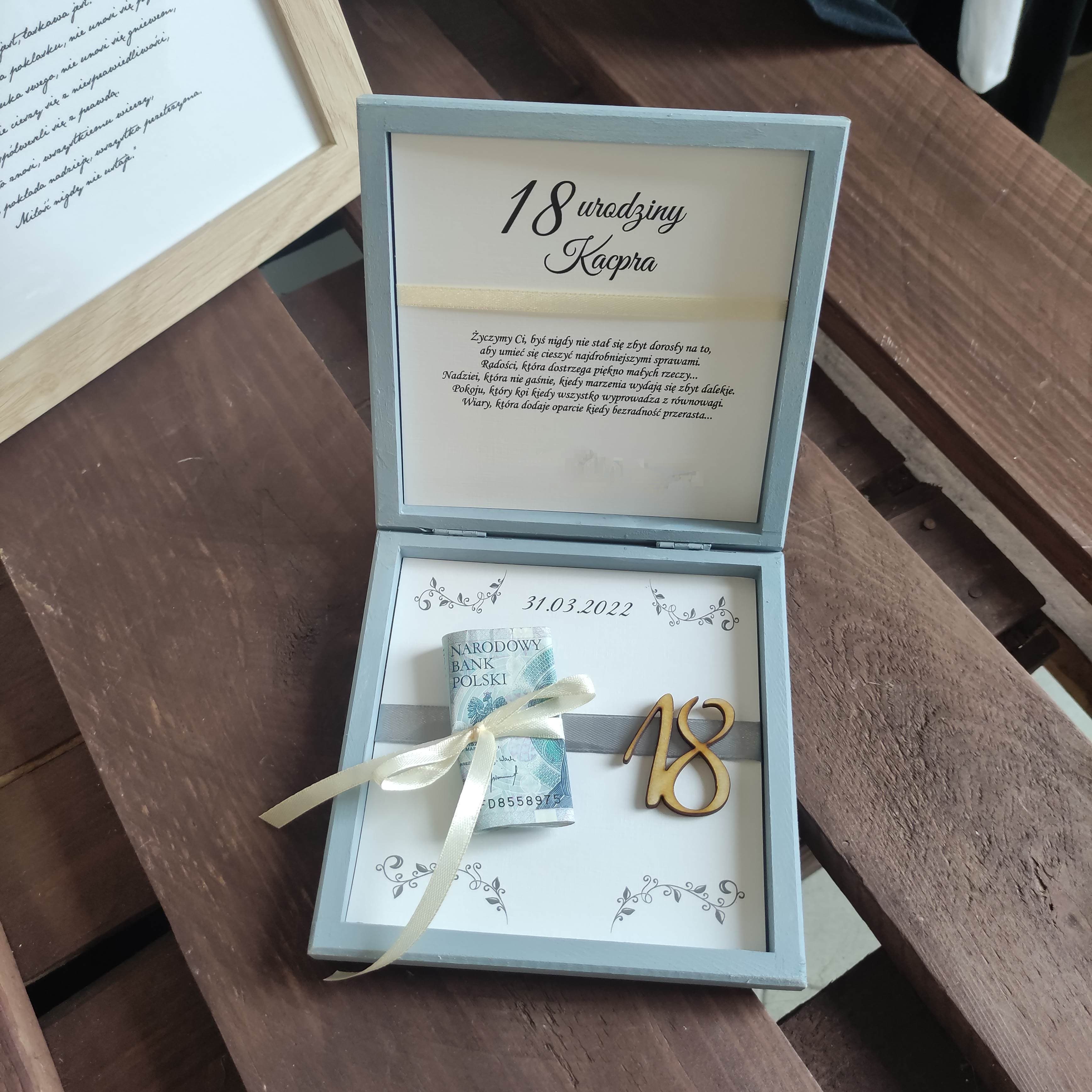 Pudełko na pieniądze