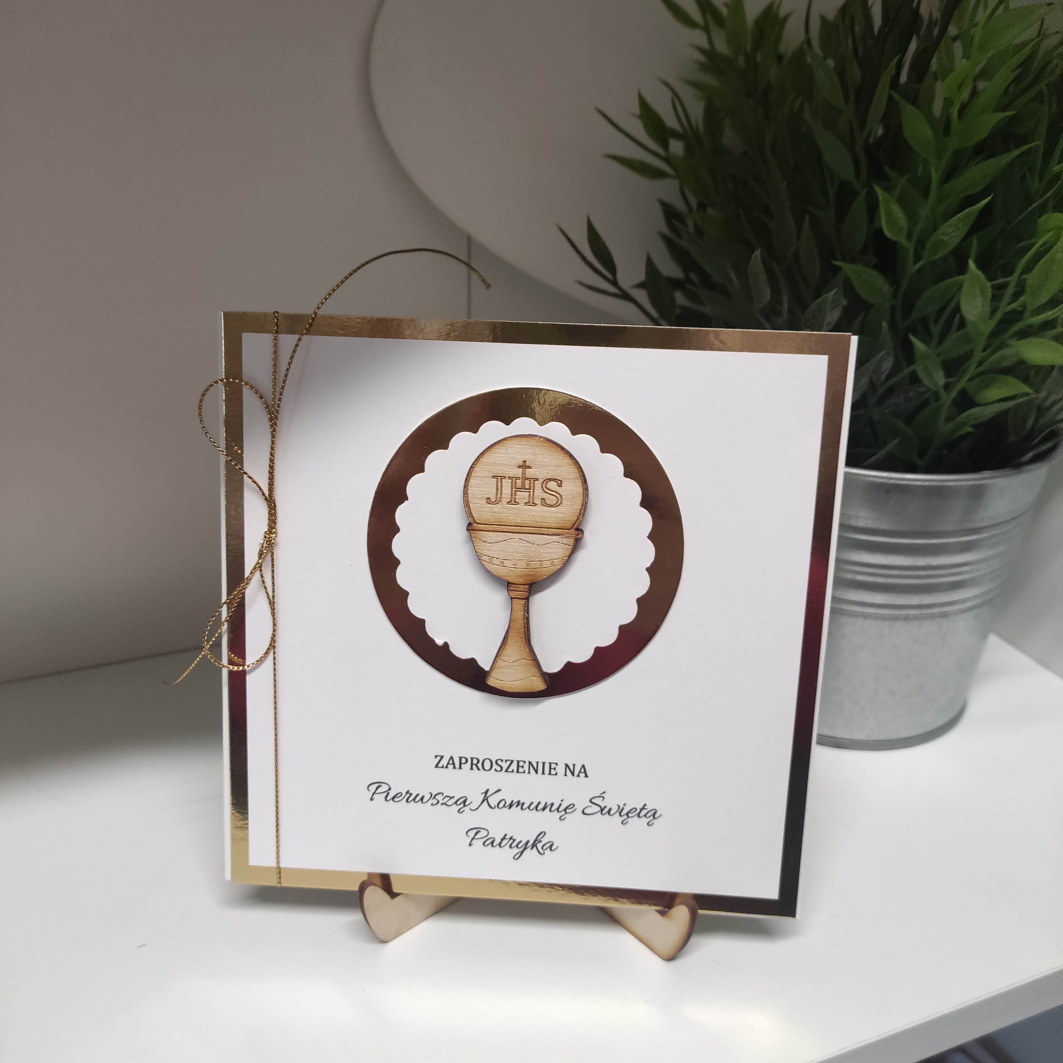 Zaproszenie Komunia nr2