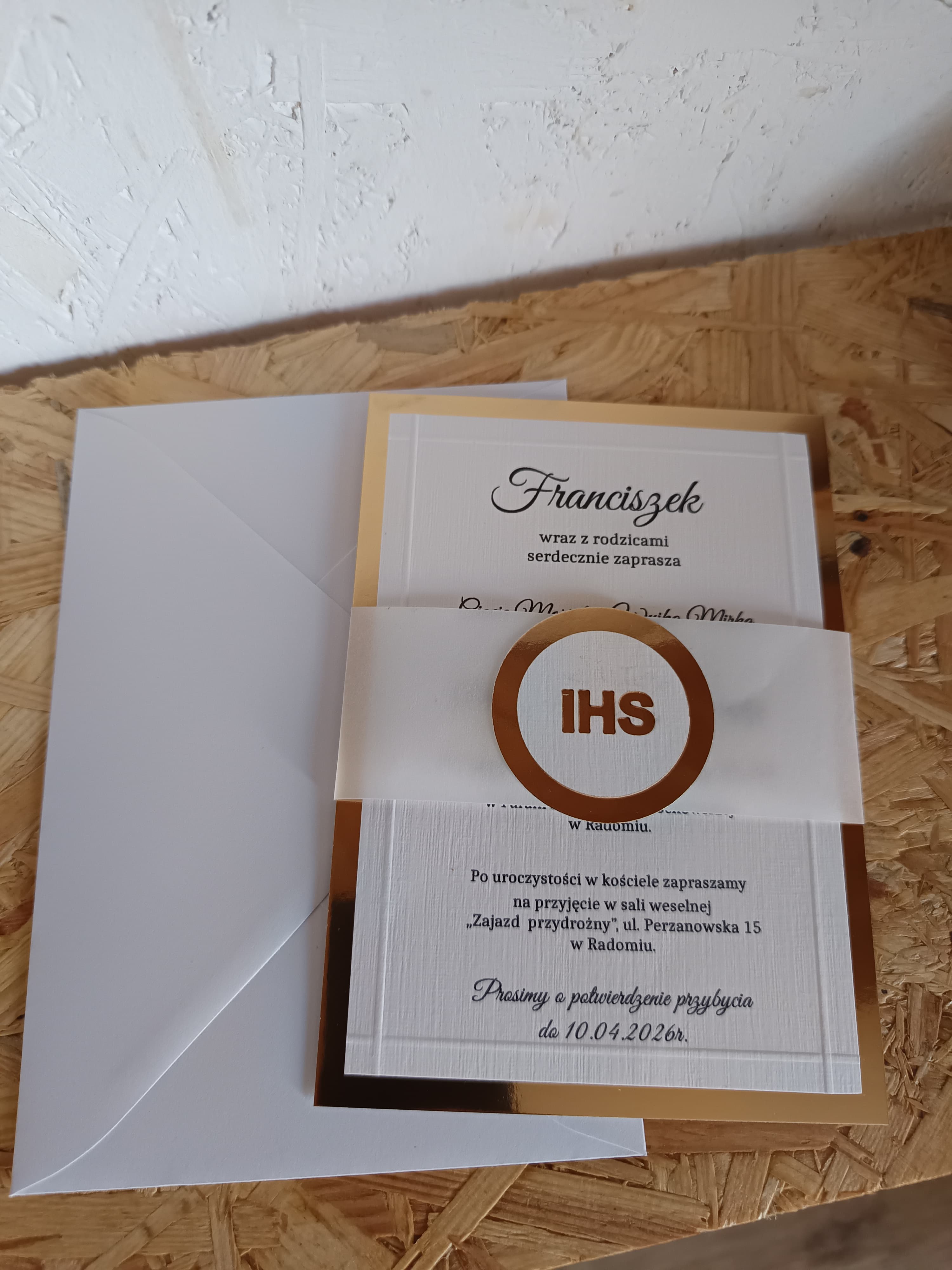 Komunia zaproszenie nr 73