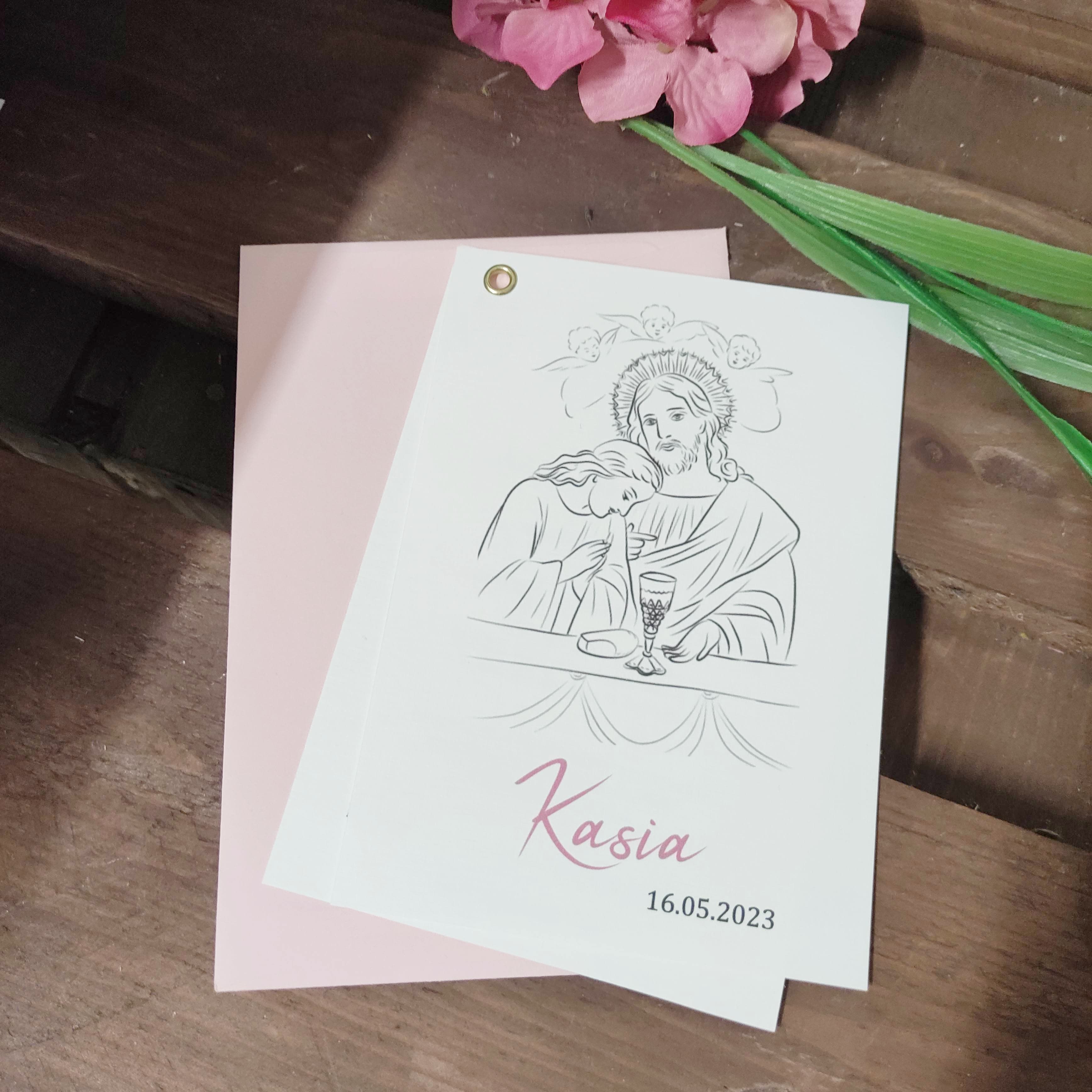 Zaproszenie komunia nr25